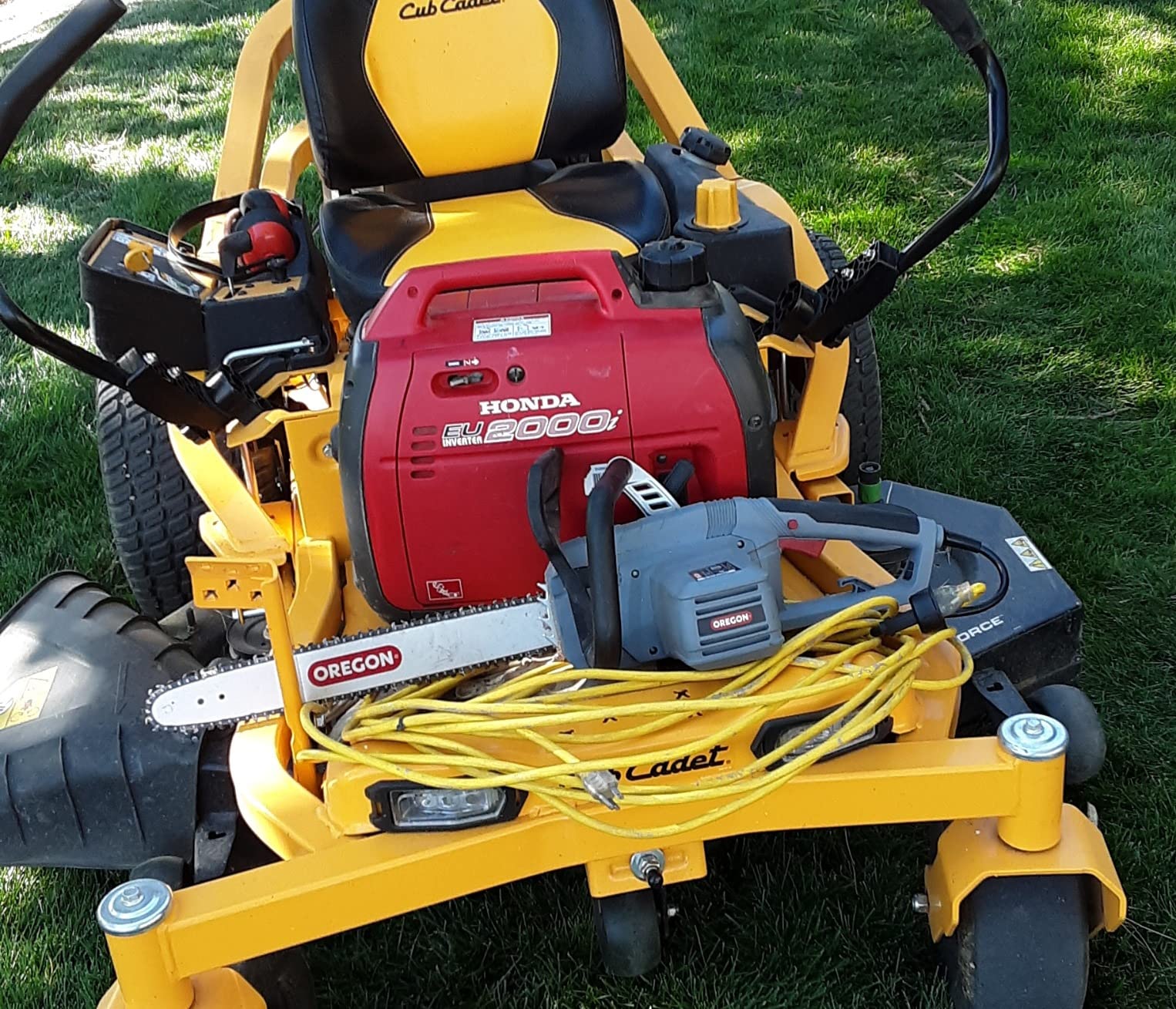 Oregon CS1500 Self-Sharpening Electric Chain Saw customer photo 2