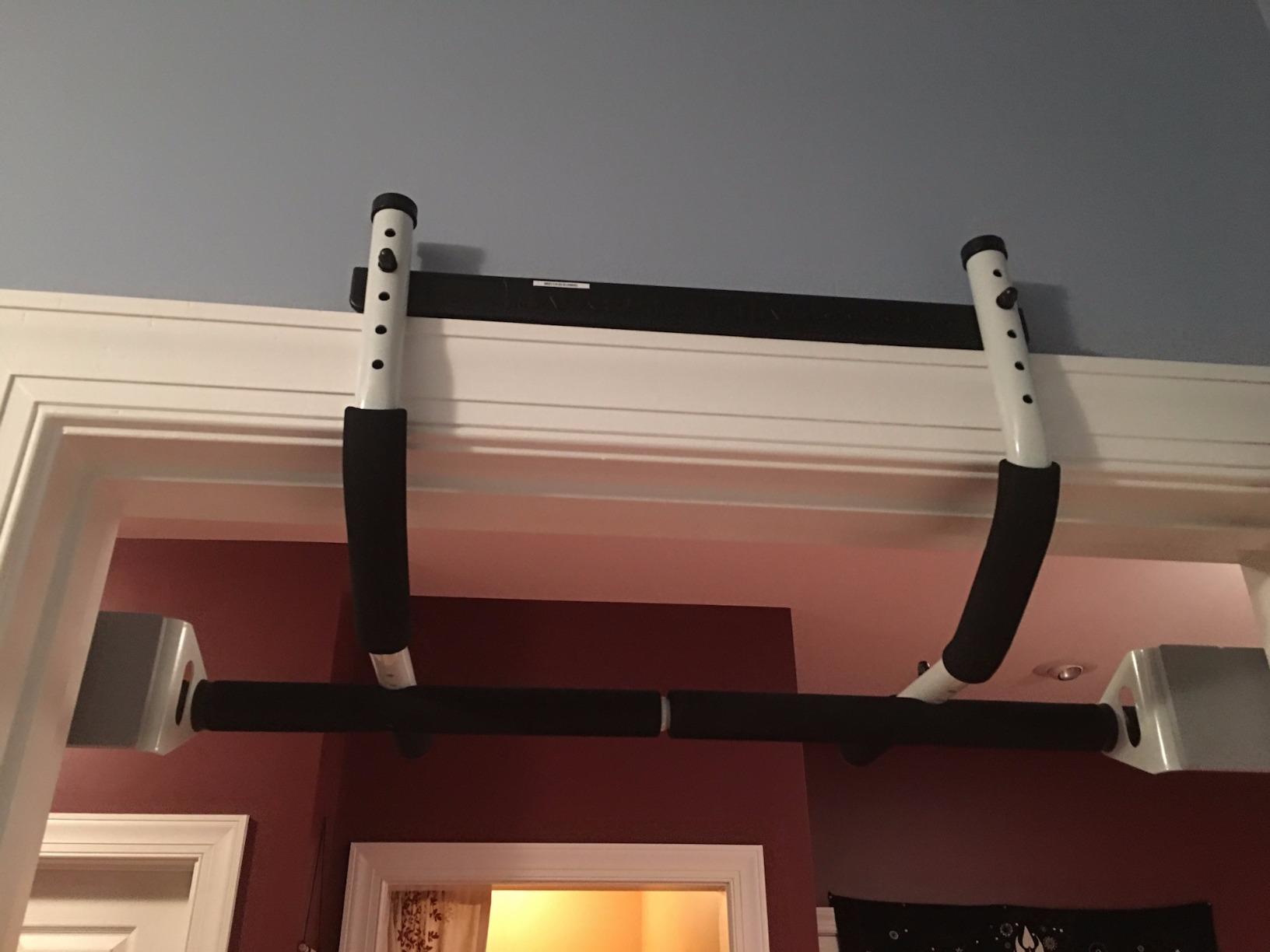 Perfect Fitness Multi-Gym Doorway Pull Up Bar and Portable Gym System customer photo 1