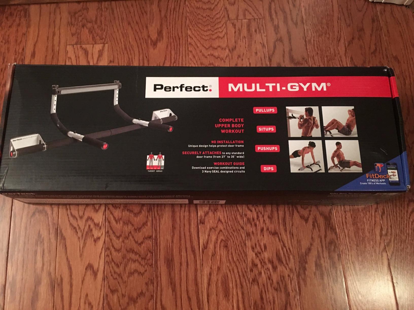 Perfect Fitness Multi-Gym Doorway Pull Up Bar and Portable Gym System customer photo 2