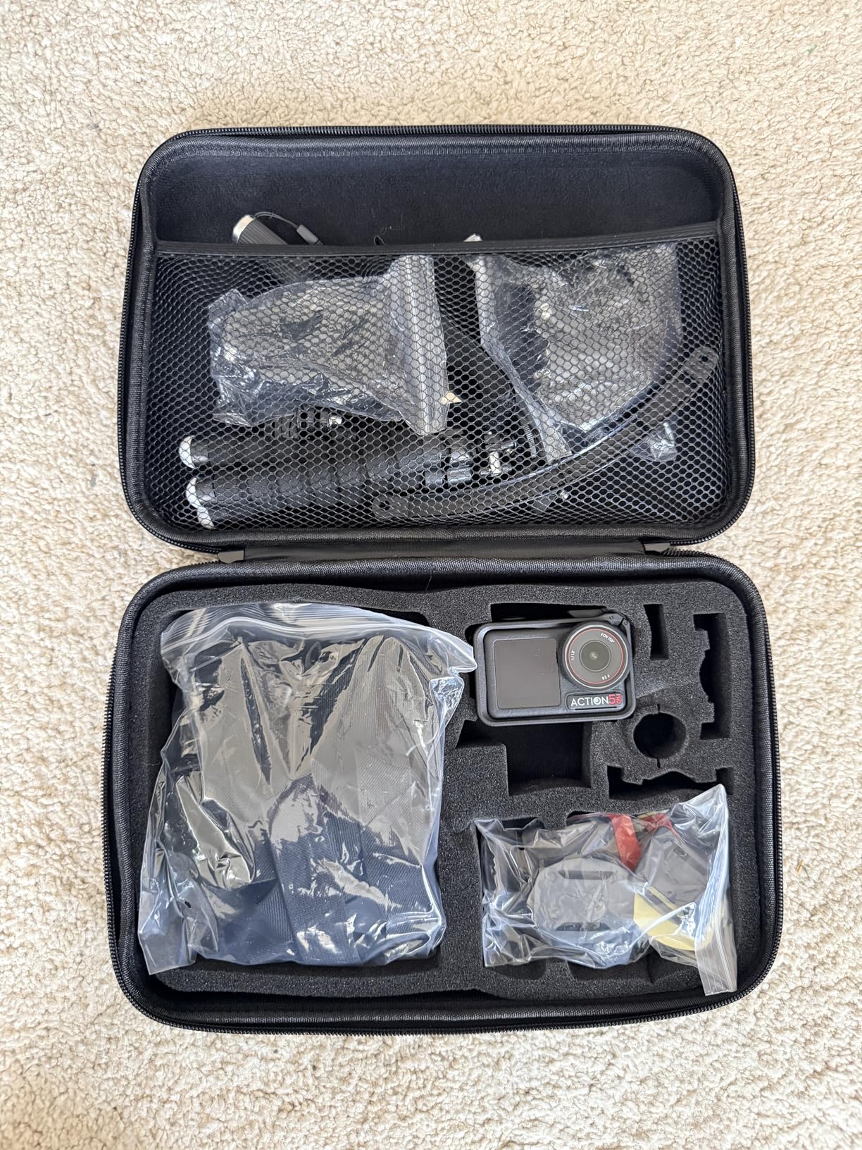 60 in 1 Camera Accessories Kit Compatible with GoPro Hero 13 12 11 10 9 8 7 6 /Session 5/Hero 4/3+/3/2/1, Insta360, DJI Osmo Action, AKASO, APEMAN, Campark, SJCAM customer photo 1