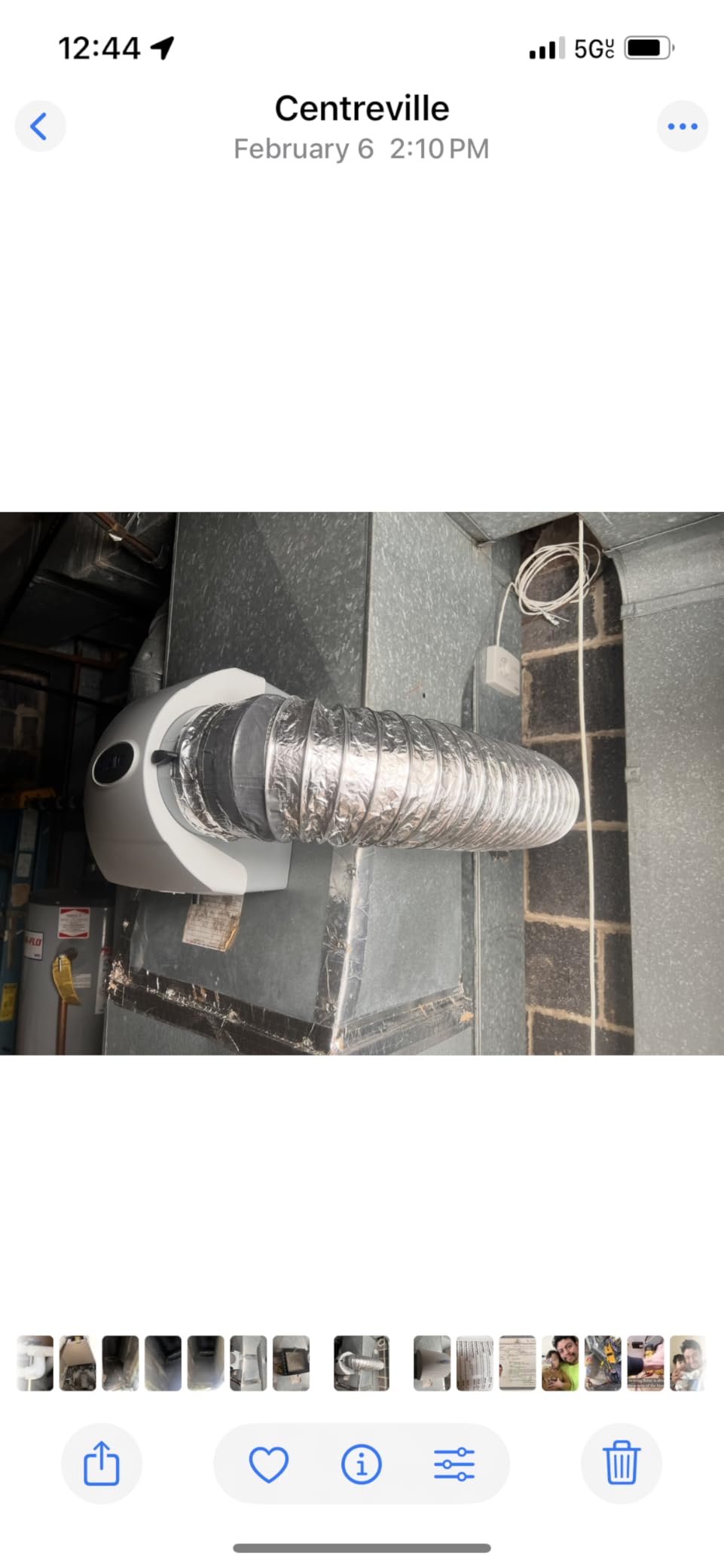 AprilAire 500M Whole-House Humidifier, Manual Compact Furnace Humidifier, Large Capacity Whole-House Humidifier for Homes up to 3,600 Sq. Ft., White customer photo 2