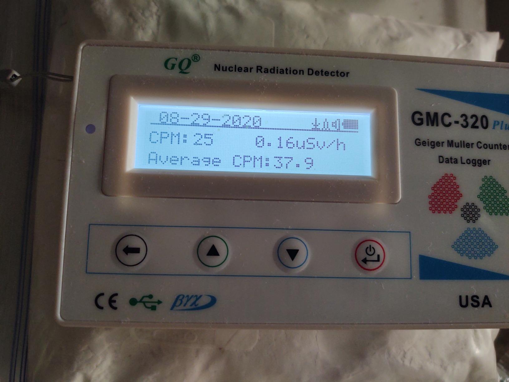 New GQ GMC-320 Plus Geiger Counter Nuclear Radiation Detector Data Recorder Beta Gamma x-Ray Test Equipment customer photo 1
