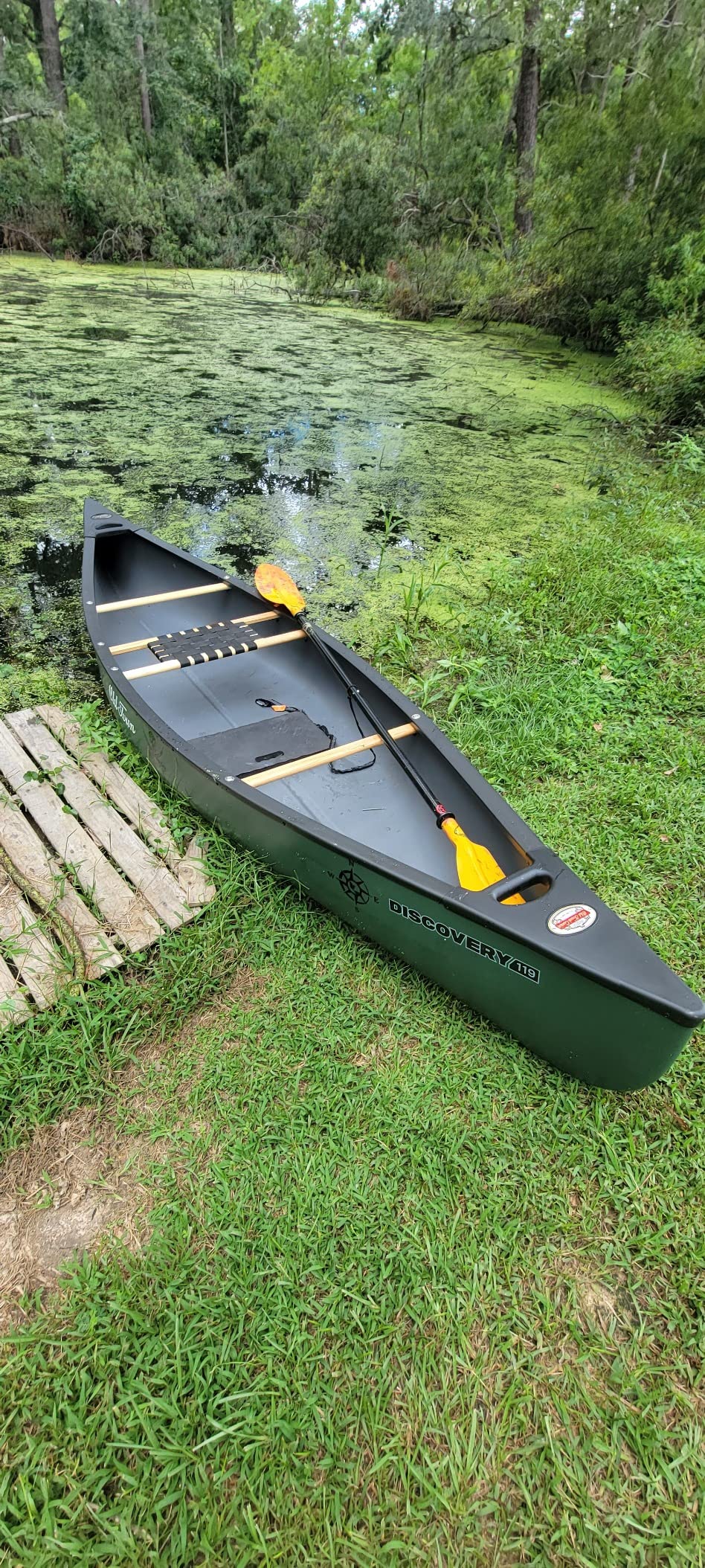Old Town Discovery 119 Recreational Canoe, Solo, 11 ft 9 in customer photo 2