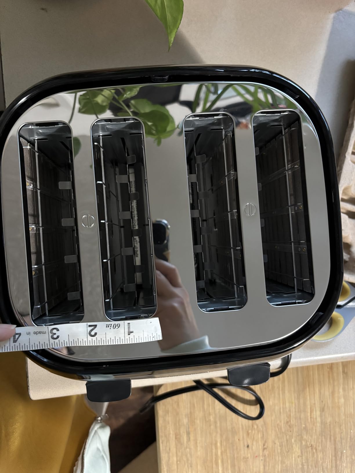 BLACK+DECKER 2-Slice Toaster, TR1278BD, Extra Wide Slots, 7 Shade Settings, 850 Watts, Frozen and Bagel Buttons customer photo 2