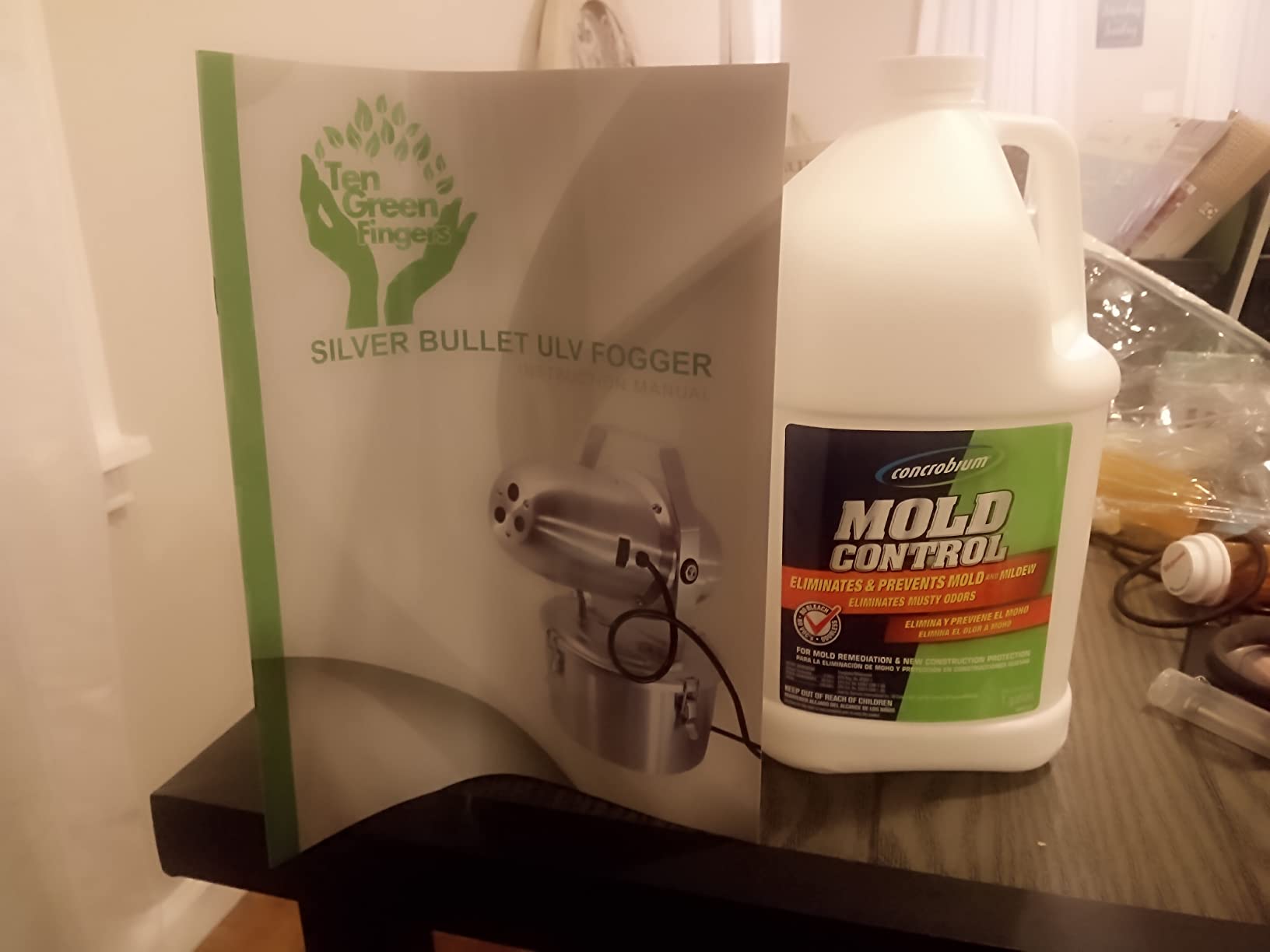 SILVER BULLET ULV NON-THERMAL COLD FOGGER TRIPLE JET PEST MOLD MOSQUITO FOGGER customer photo 2