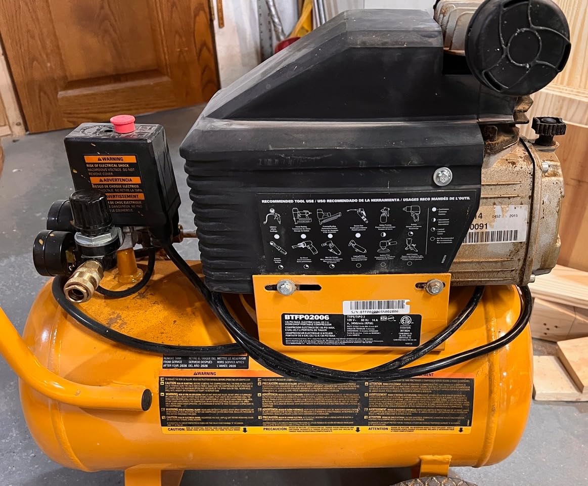 California Air Tools 8010 1.0 HP Ultra Quiet and Oil-Free Air Compressor, 8 Gallon Steel Tank, Lightweight with Wheels, 60 dBA Noise Level customer photo 2