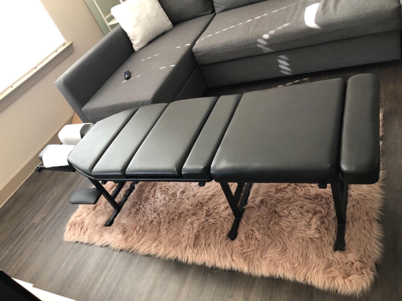 Royal Massage Sheffield 180 Chiropractic Adjusting Table - Professional Portable Drop Table for Chiropractors - Foldable with Adjustable Legs, Headrest, Thoracic & Pelvic Drops customer photo 2