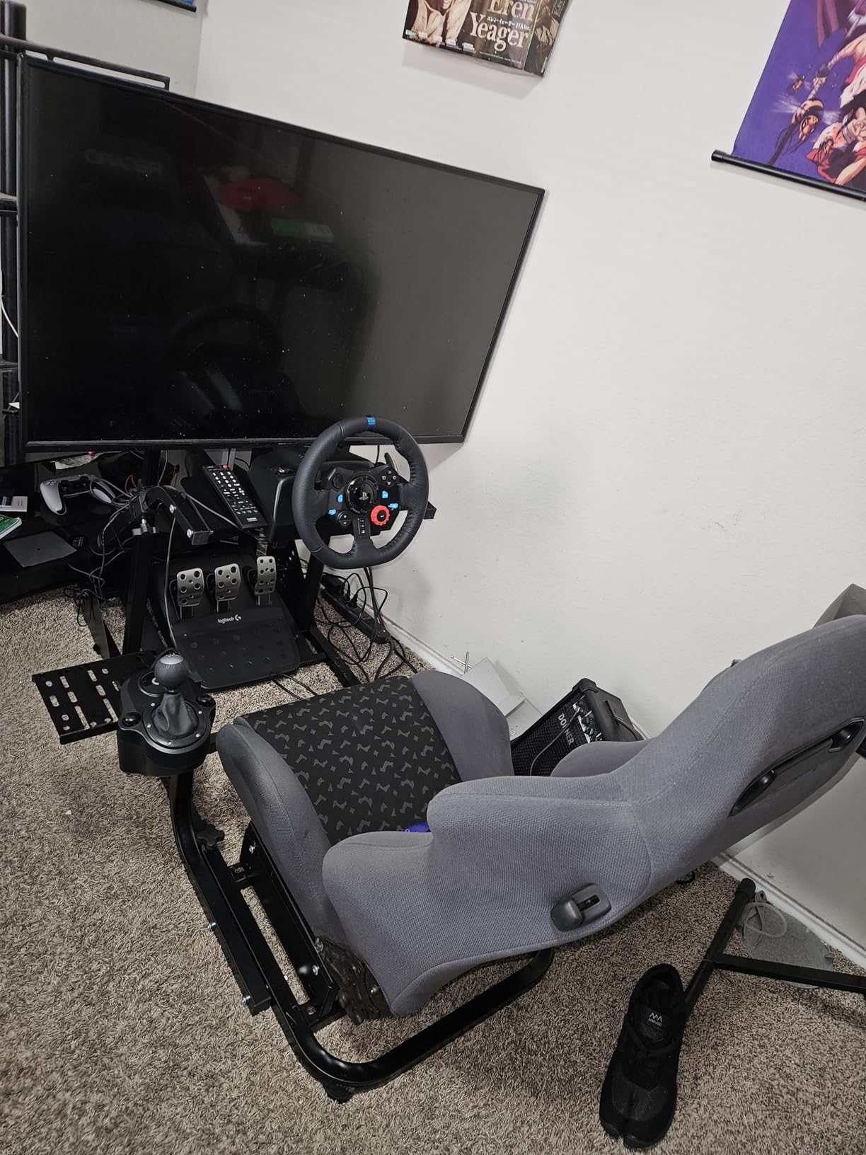 Logitech G Driving Force Shifter - Compatible with G29, G920 & G923 Racing Wheels for PlayStation 5, Playstation 4, Xbox-Series X|S, Xbox-One, and PC customer photo 1