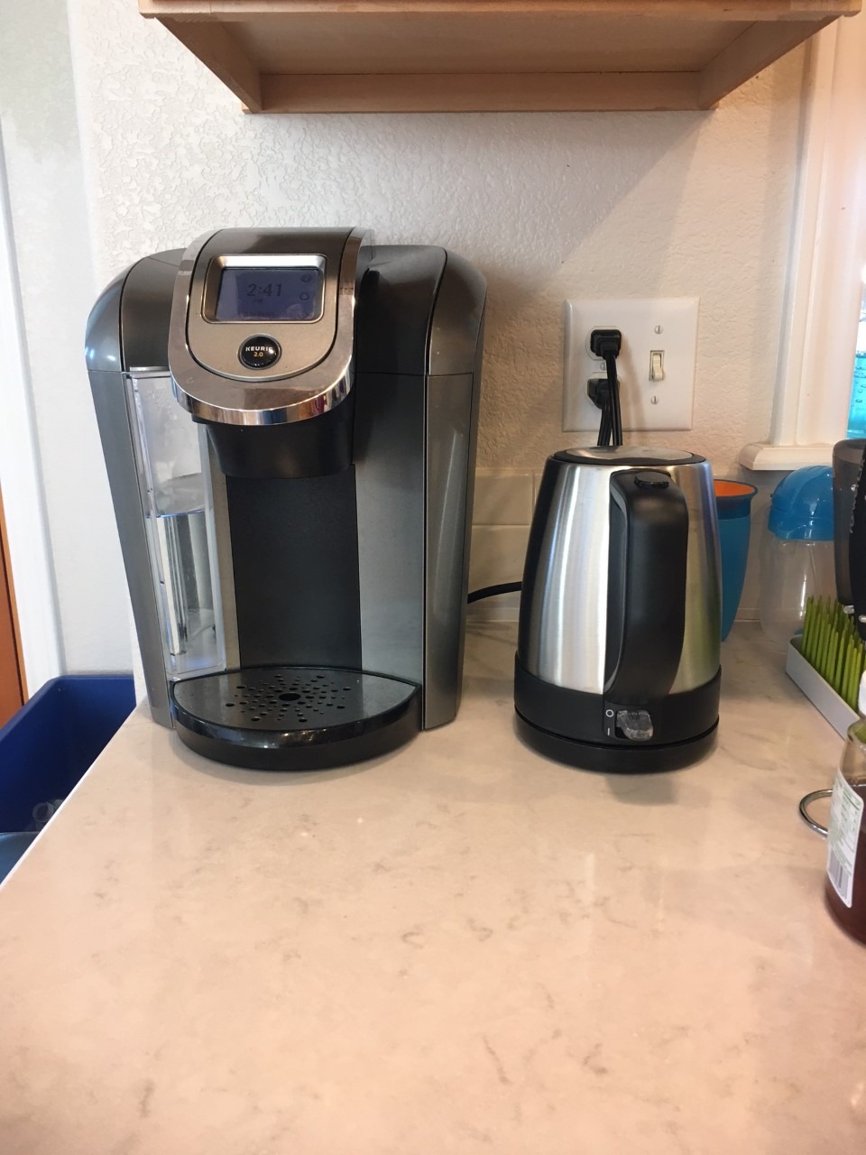 Hamilton Beach Electric Tea Kettle, Water Boiler & Heater, 1 L, Cordless, Auto-Shutoff & Boil-Dry Protection, Stainless Steel (40998) customer photo 2