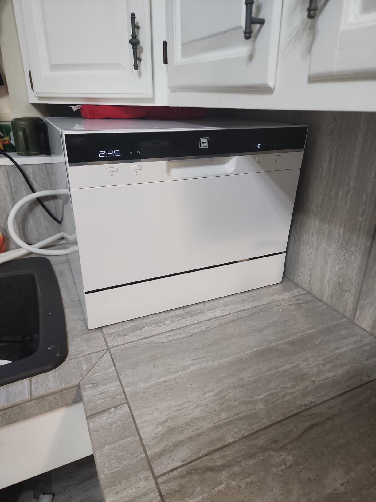 RCA RDW3208 Counter Top Dishwasher, White customer photo 2