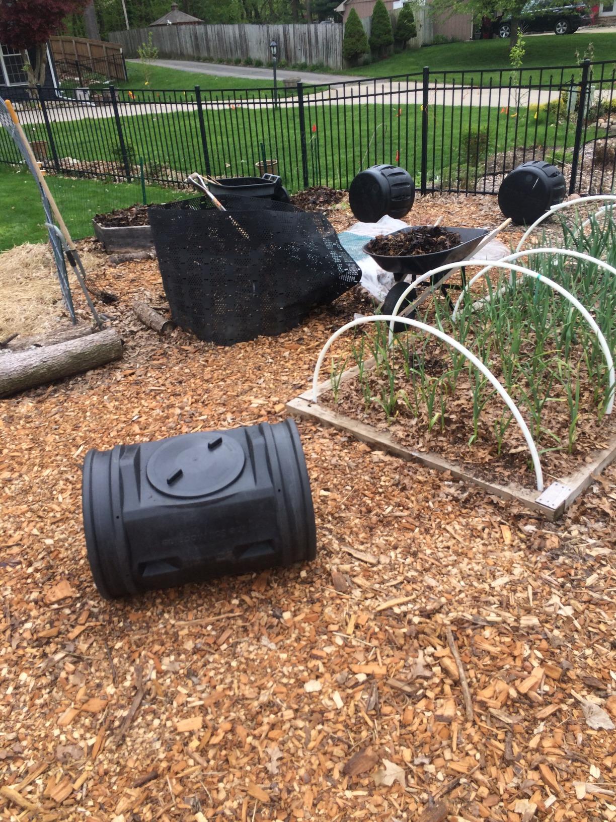 Geobin Compost Bin - 246 Gallon, Expandable, Easy Assembly, Made in The USA, Outdoor & Backyard Composter customer photo 1