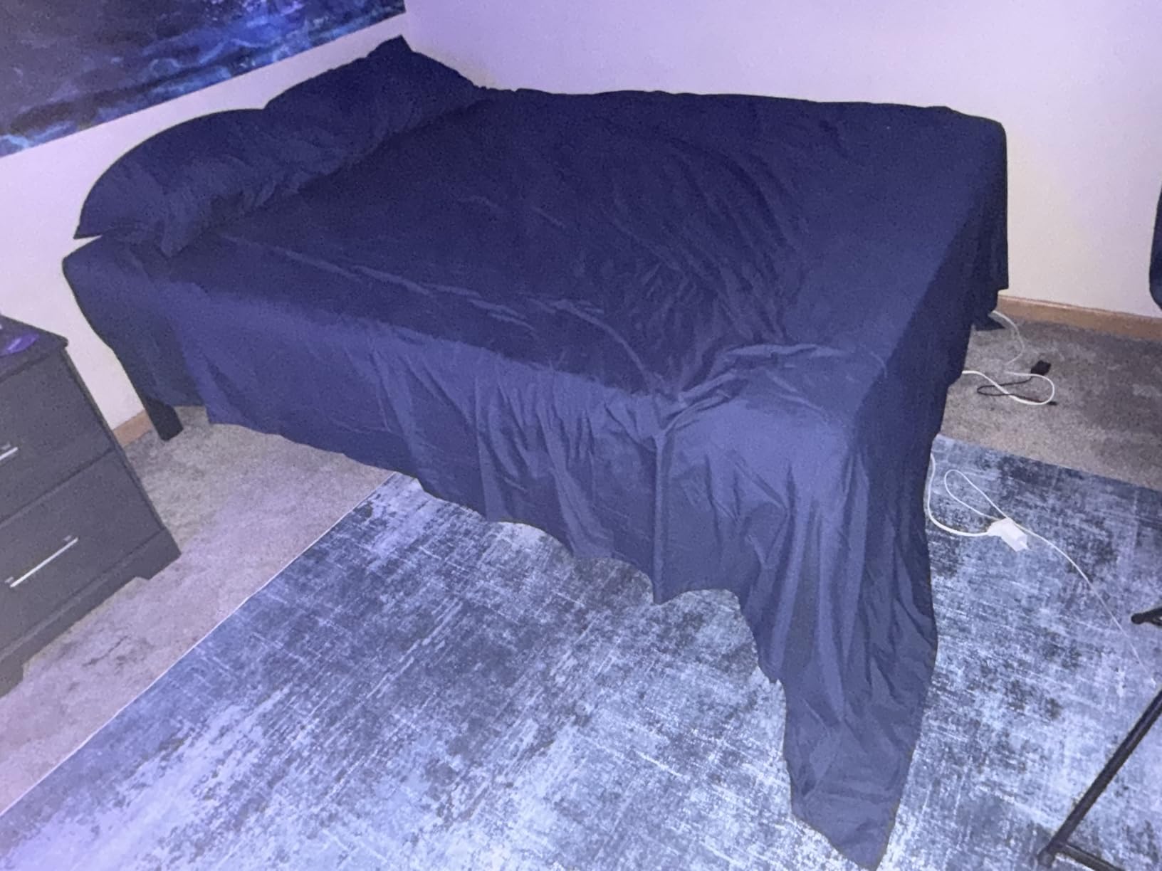 Queen 6 Piece Sheet Set - Comfy Breathable & Cooling - Ultra Soft Hotel Luxury Bedding Set w/ 8-16 Inch Deep Pockets - 1 Flat & 1 Fitted Sheet & 4 Pillowcases - Cozy, Wrinkle Free & Easy Care - White customer photo 2