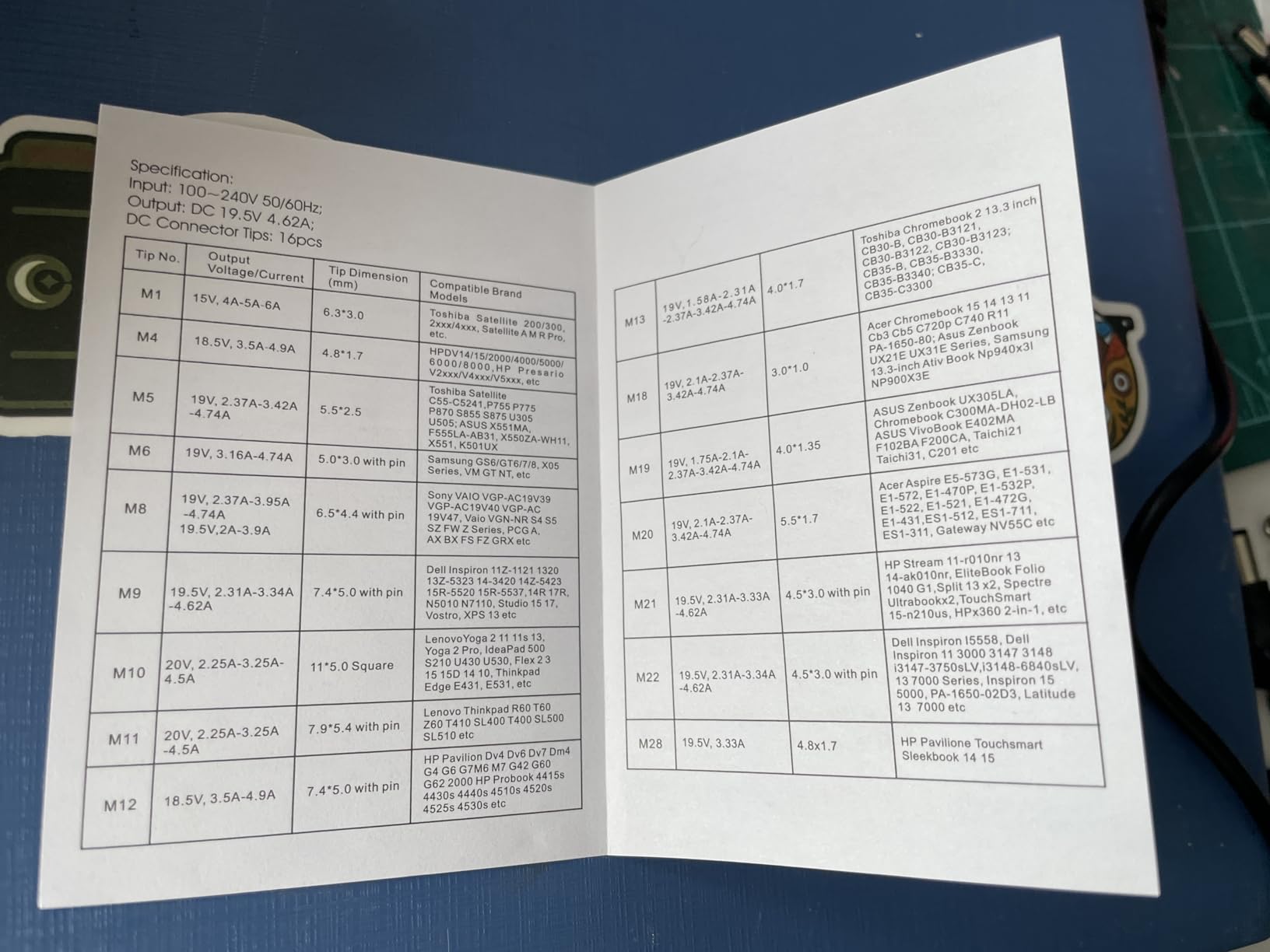 90W Universal AC Adapter Laptop Charger Replacement for Dell HP Acer Asus Lenovo IBM Toshiba Samsung Sony Fujitsu Notebook Ultrabook Chromebook Power Supply Cord customer photo 2