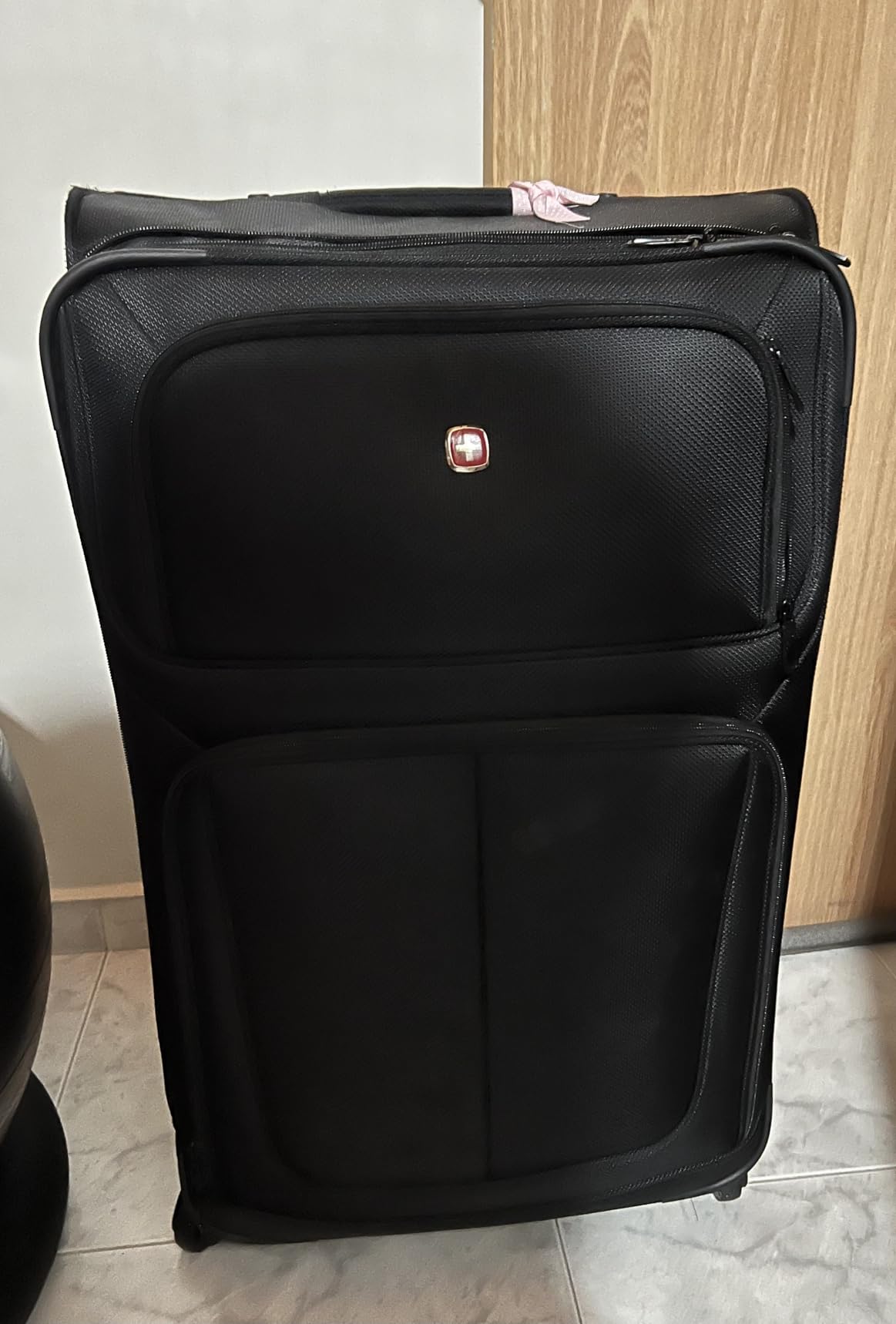 Samsonite Sion Softside Expandable Spinner Luggage Durable Lightweight Travel Suitcase, Black, Checked-Large 29-Inch customer photo 2