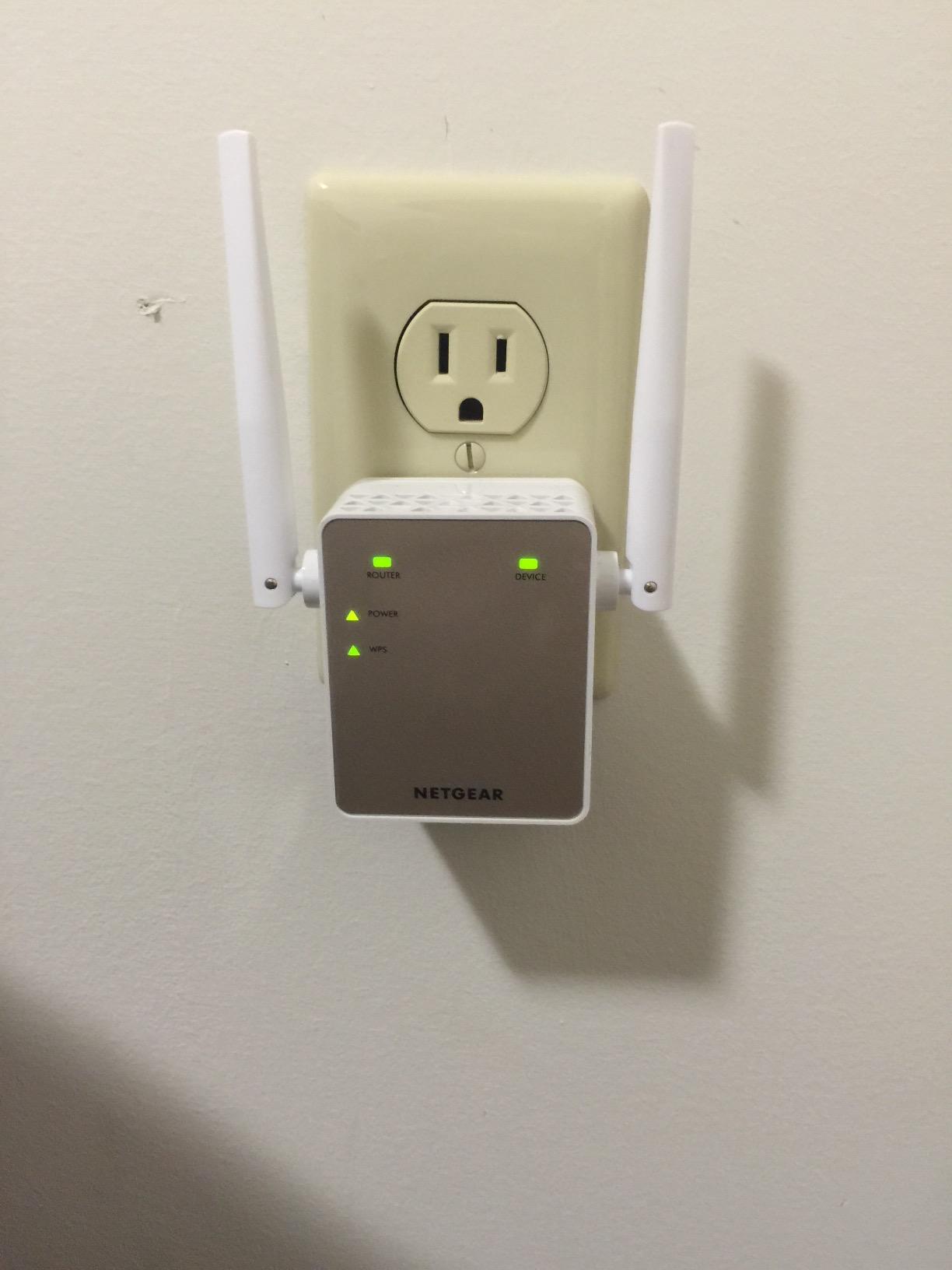 NETGEAR WiFi Range Extender (EX6120) - Add up to 1,500 sq. ft., 25 Devices - AC1200 Dual Band Wireless Signal Extender (Up to 1.2 Gbps Speed), Compact Wall Plug Design - Free Expert Help customer photo 1