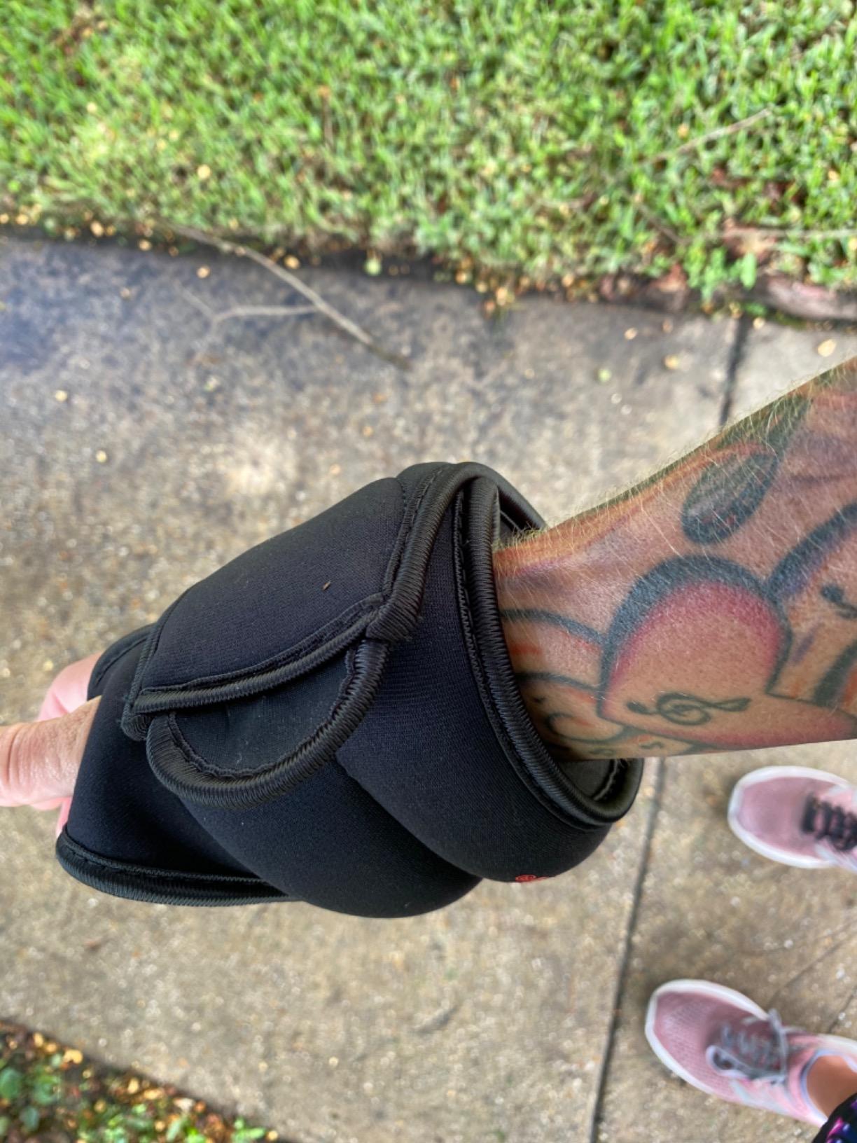 SPRI Wrist Weights Thumblock Arm Weights Set for Women & Men (Available in 2lb or 4lb Sets) customer photo 1