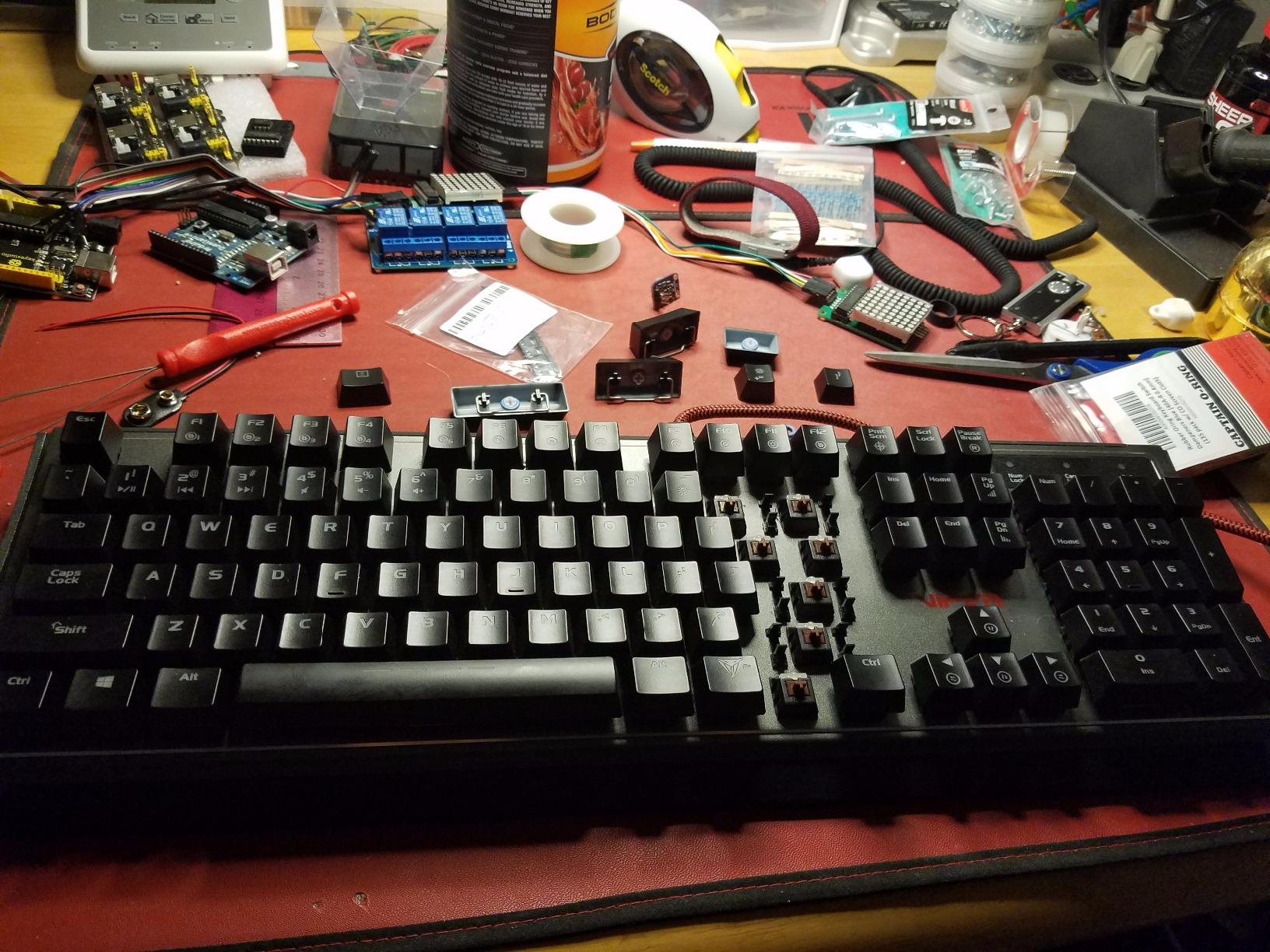 Captain O-Ring - Rubber Oring Keyboard Switch Dampeners Blue [40A-R 0.4mm Reduction] (135 pcs w/Screen Cloth) customer photo 2