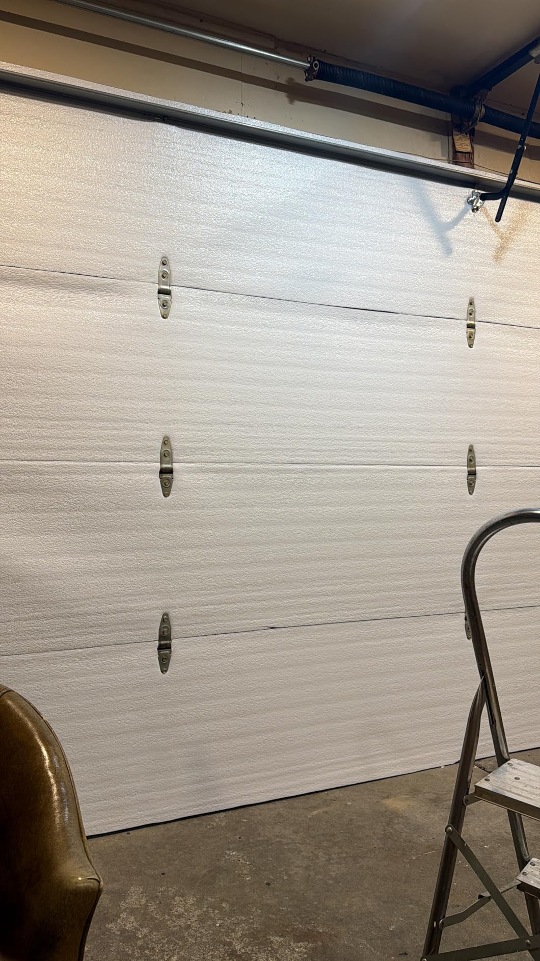 NASA TECH White Reflective Foam Core 2 Car Garage Door Insulation Kit 16FT (Wide) x 8FT (HIGH) R Value 8.0 Made in USA New and Improved Heavy Duty Double Sided Tape (Also FITS 16X7) customer photo 2