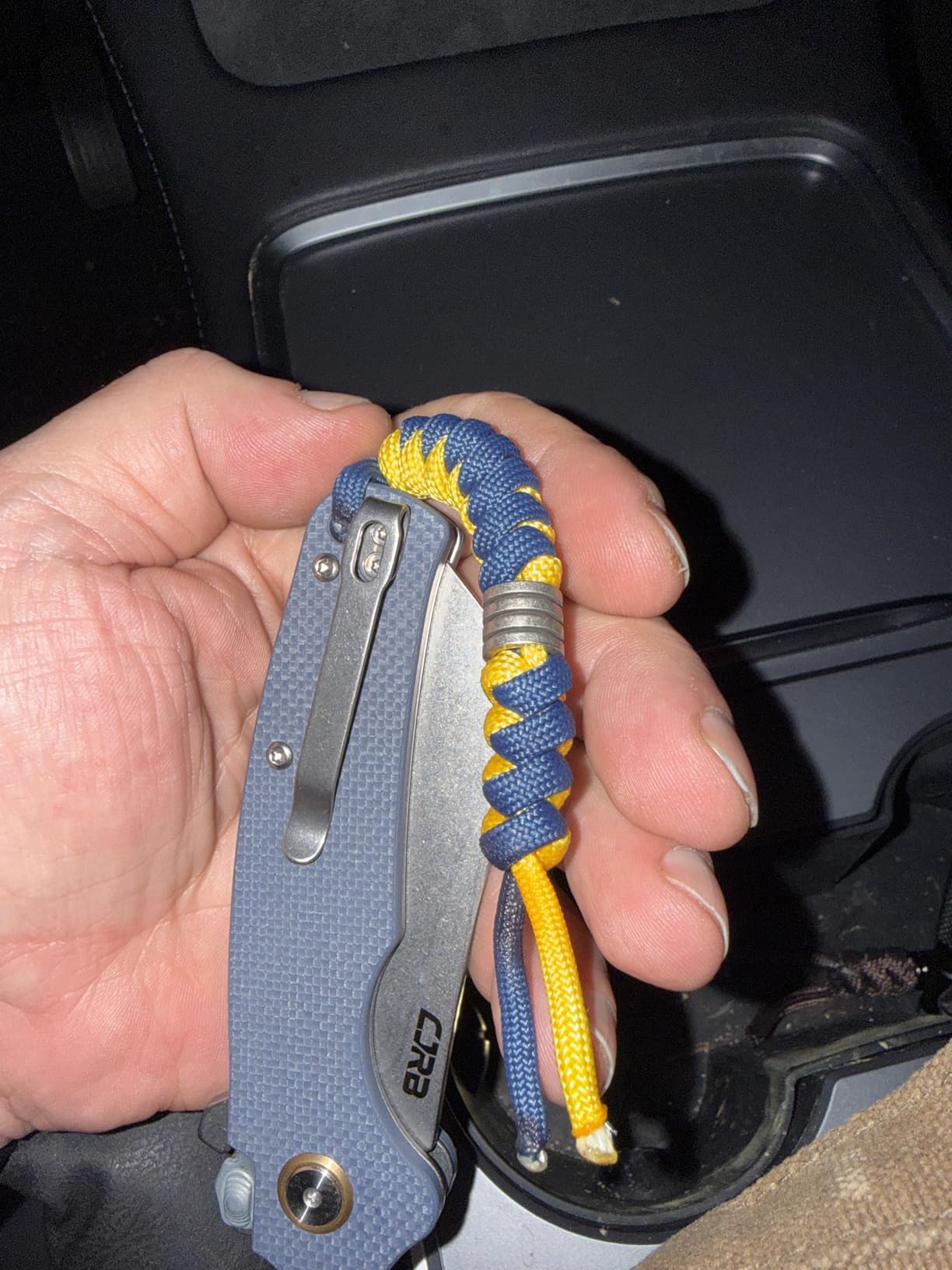 7 Strand Core 550lb Paracord Parachute Cord Lanyard Mil Spec Type III-100ft (Black Camo) customer photo 1