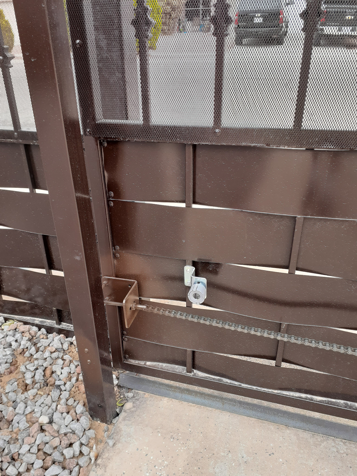 CO-Z 1400lb Sliding Gate Opener Hardware Security System Kit for Sliding Gates Up to 40 Feet, Automatic Gate Opener with Two Remote Controls, Electric Rolling Driveway Slide Gate Motor - Model CG1400 customer photo 2