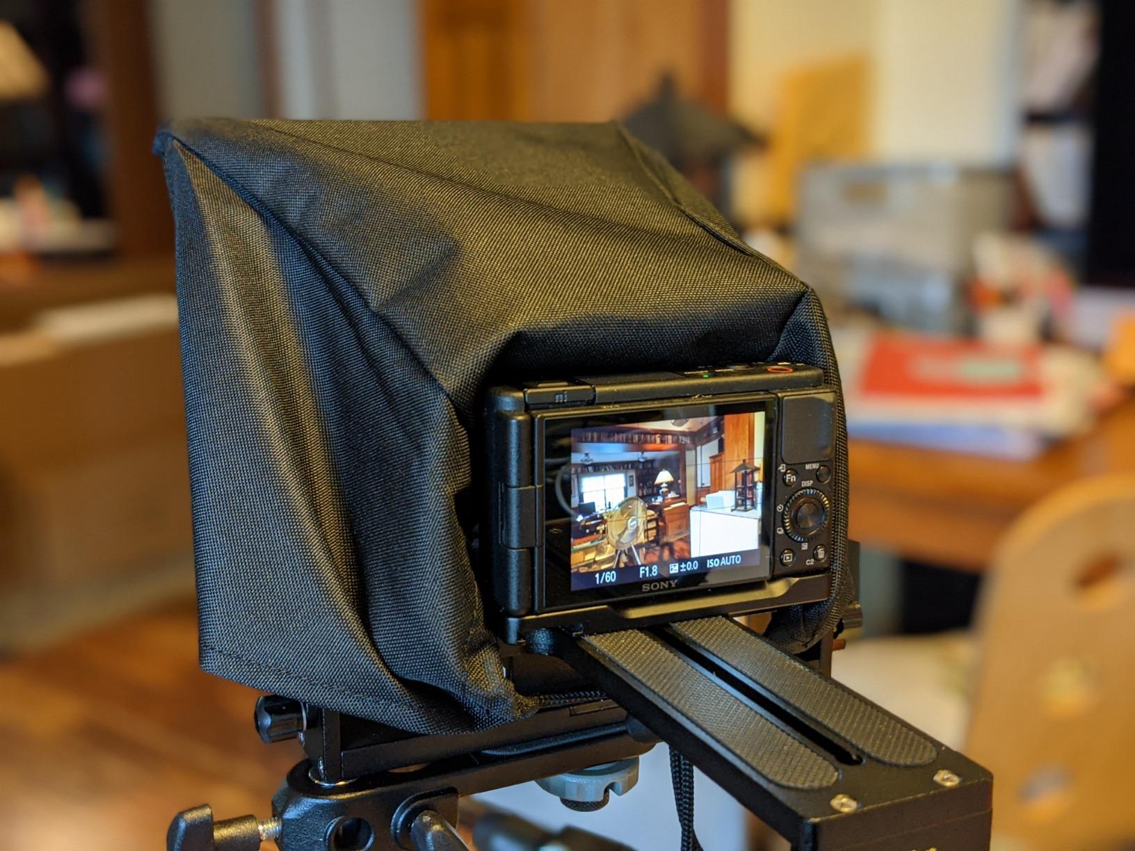 Glide Gear TMP 100 Teleprompter - DSLR, Tablet, Smartphone - 12