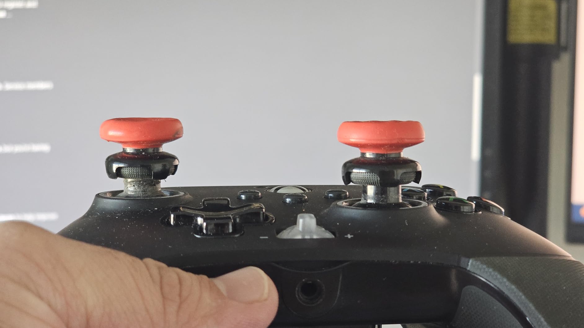 KontrolFreek FPS Freek Inferno for Xbox One and Xbox Series X Controller | Performance Thumbsticks | 2 High-Rise Concave | Red customer photo 1