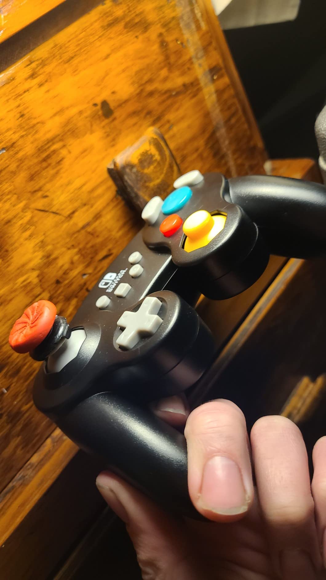 KontrolFreek FPS Freek Inferno for Xbox One and Xbox Series X Controller | Performance Thumbsticks | 2 High-Rise Concave | Red customer photo 2