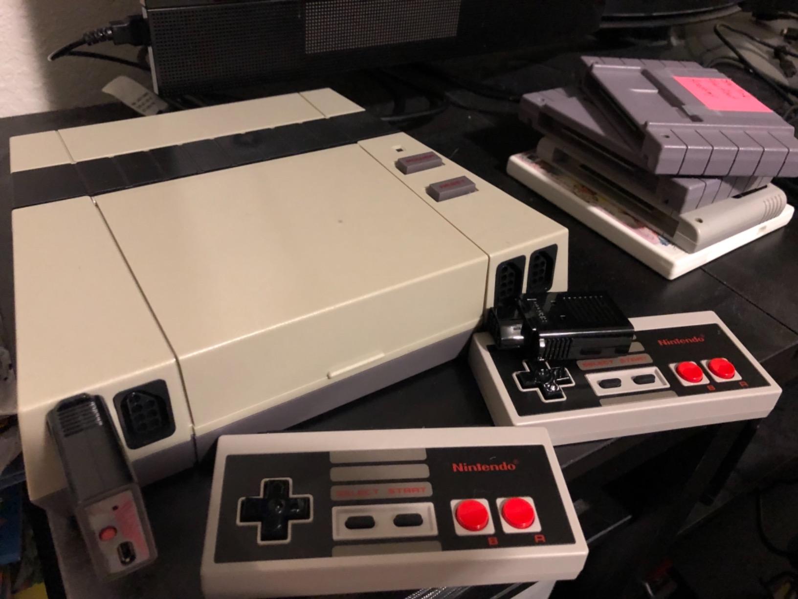 8Bitdo Bluetooth Retro Receiver for Original NES, Compatible with DualShock 3, DualShock 4, Wiimote, Wii U Pro, Switch Joy-Cons, Switch Pro Bluetooth Controllers customer photo 1