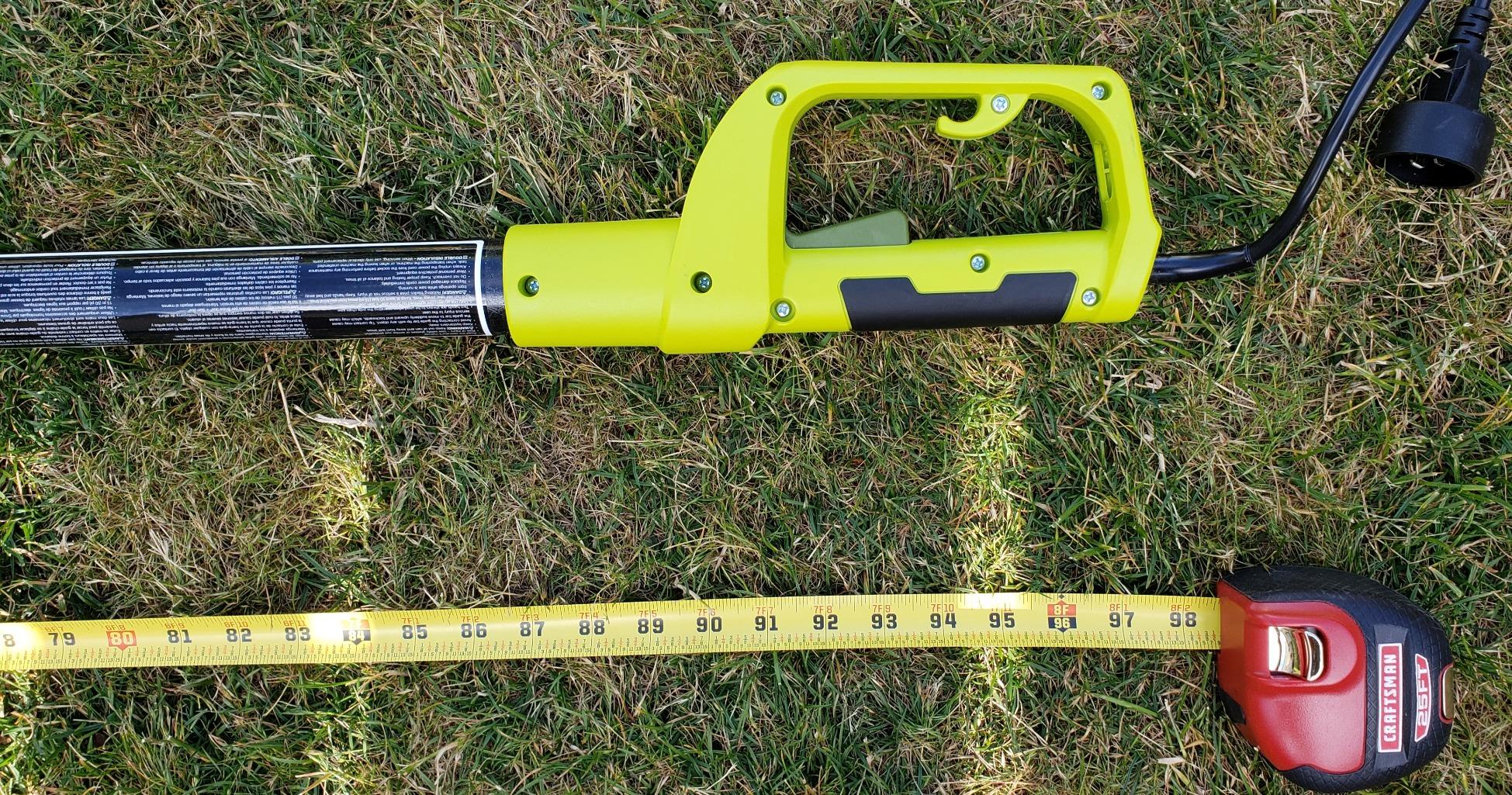 Sun Joe SWJ803E 10 inch 8.0 Amp Electric Multi-Angle Pole Chain Saw, Corded Electric, Green customer photo 2