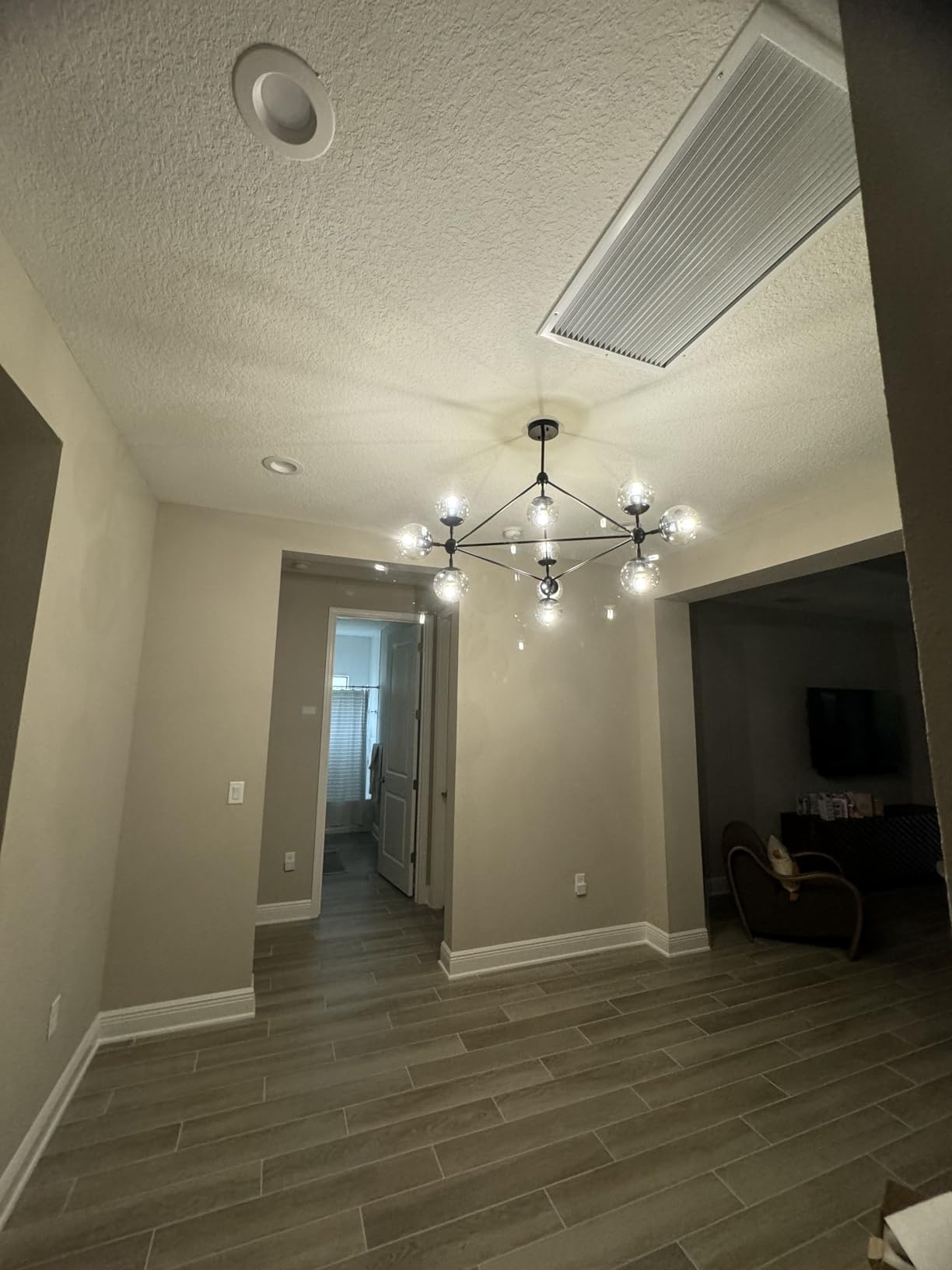 Possini Euro Design Gable Black Chandelier Lighting 40