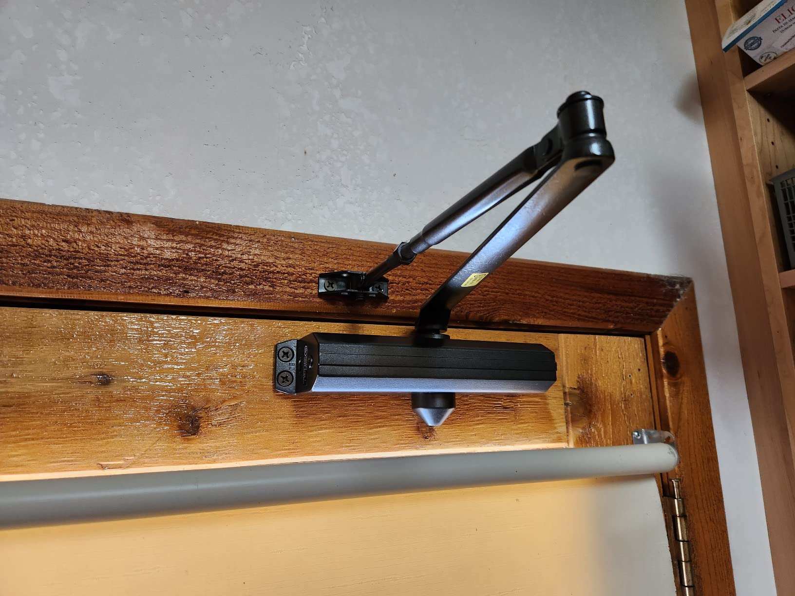 Dynasty Hardware Door Closer, Grade 1 Heavy Duty Commercial Hydraulic Closer, Self-Closing, Adjustable Spring Size 1-4, ADA Compliant, Surface Mount, Sprayed Aluminum, Series 1614 customer photo 1