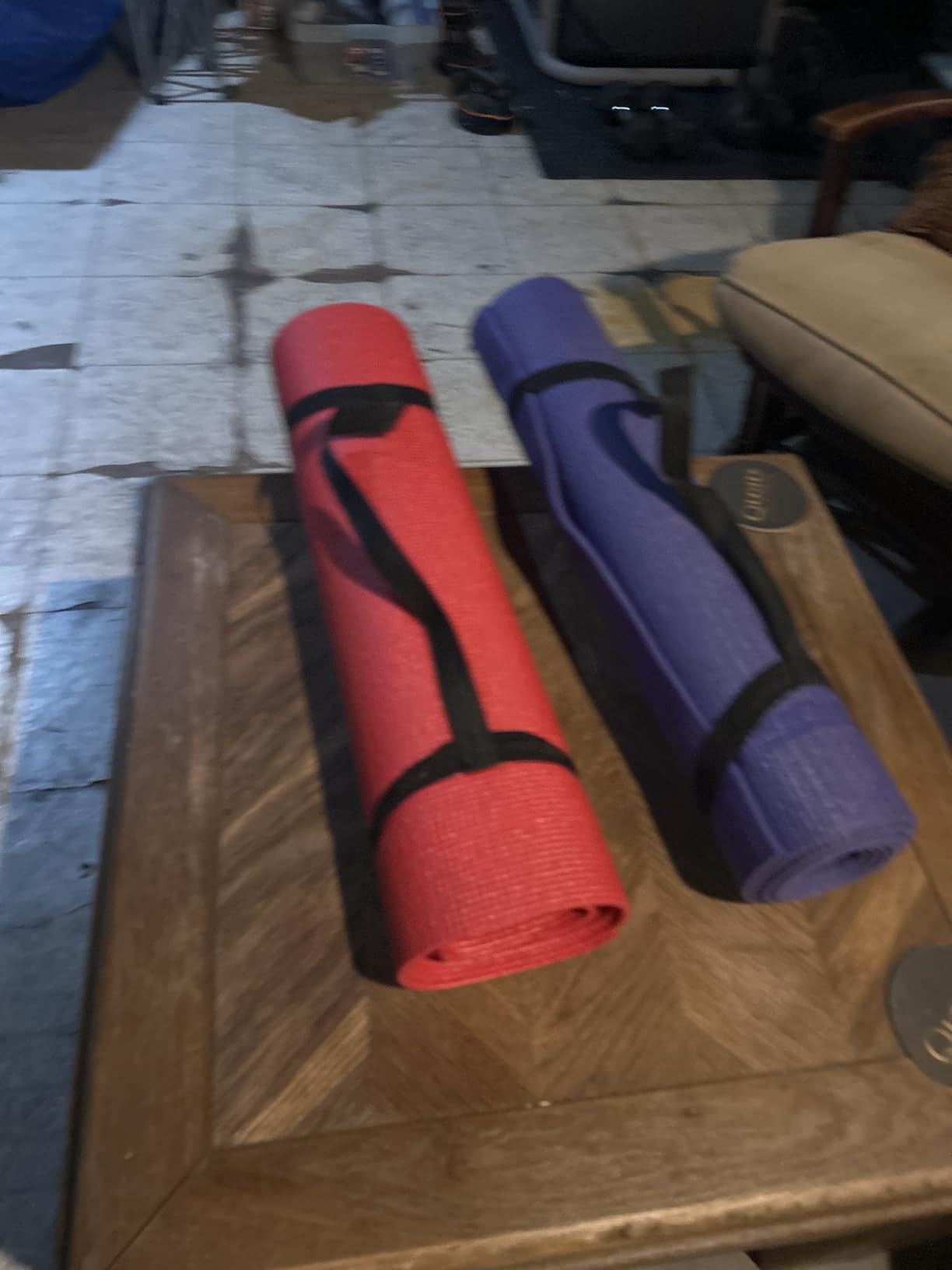 Fitvids All Purpose 1/4-Inch High Density Anti-Tear Exercise Yoga Mat with Carrying Strap customer photo 1