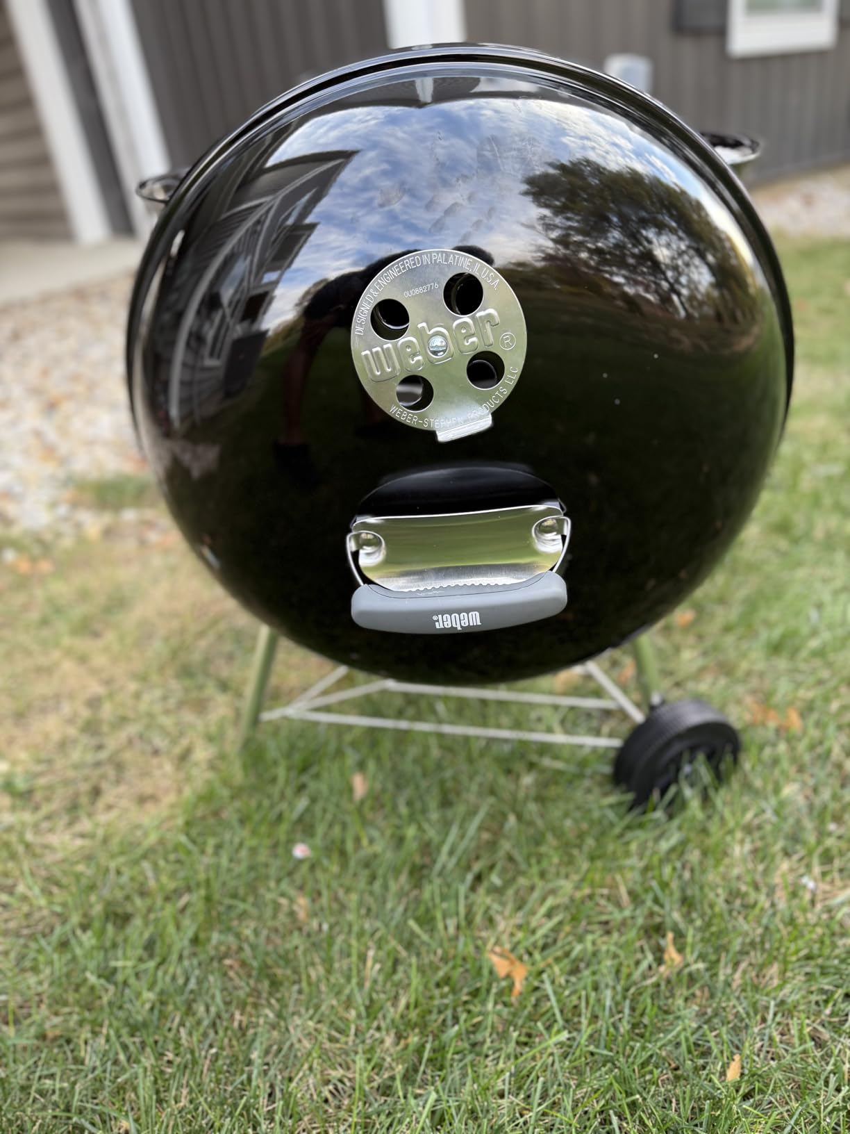 Weber Jumbo Joe Premium Charcoal Grill, 22‑Inch, Black - Portable Outdoor BBQ Grill with Durable Plated Steel Grates, Porcelain‑Enameled Bowl & Precision Airflow Control customer photo 1