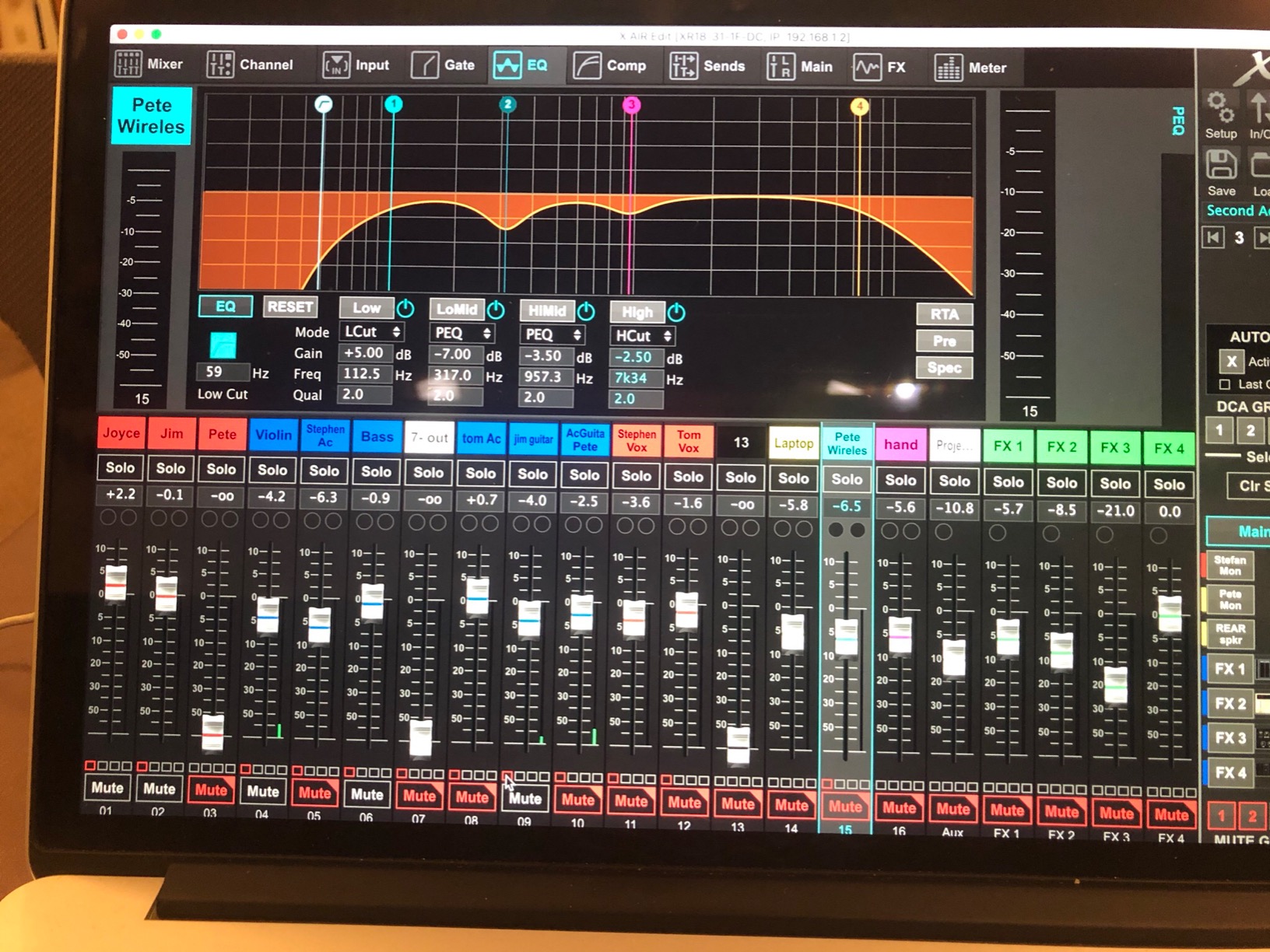 Behringer X AIR XR18 18-Channel Digital Mixer with Midas Preamps customer photo 1