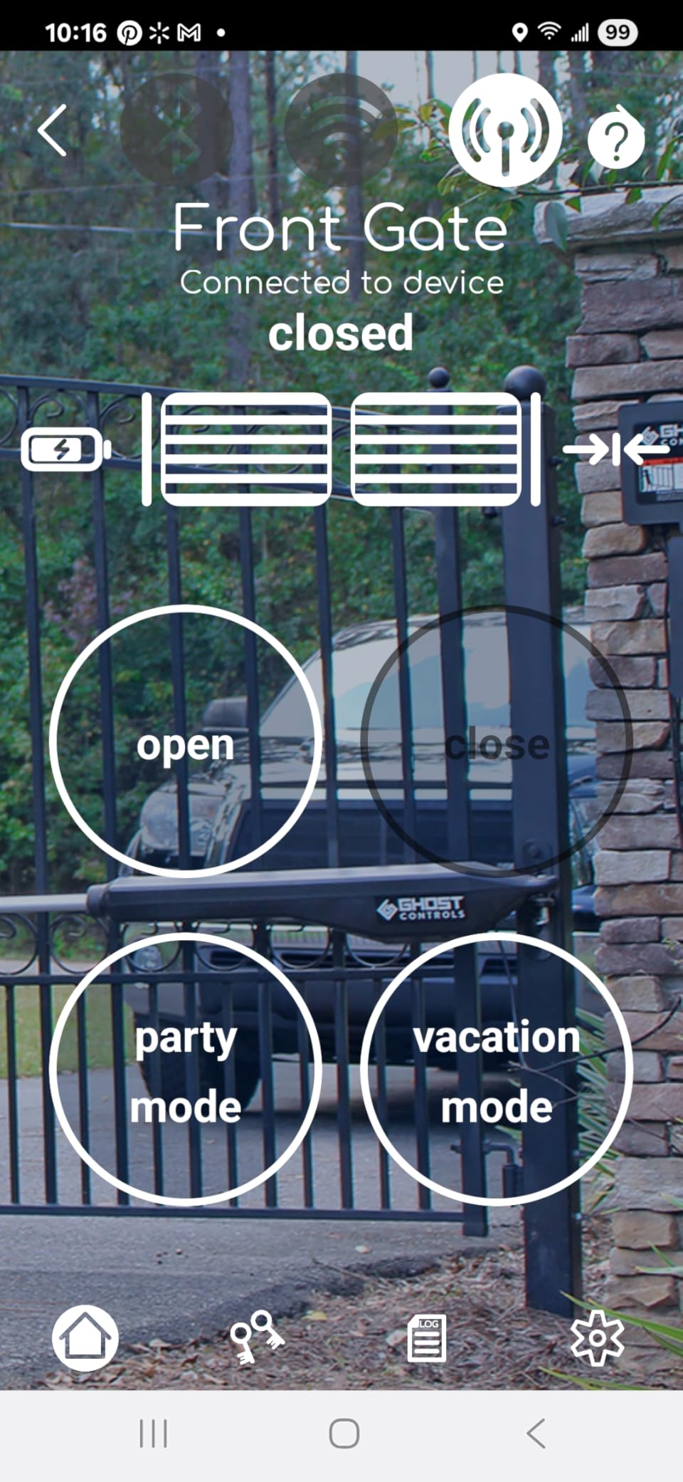 GC GHOST CONTROLS Solar Heavy-Duty Automatic Gate Opener Kit for Driveway Swing Gates with Long-Range Solar Gate Opener Remote - Model TSS1XP customer photo 1