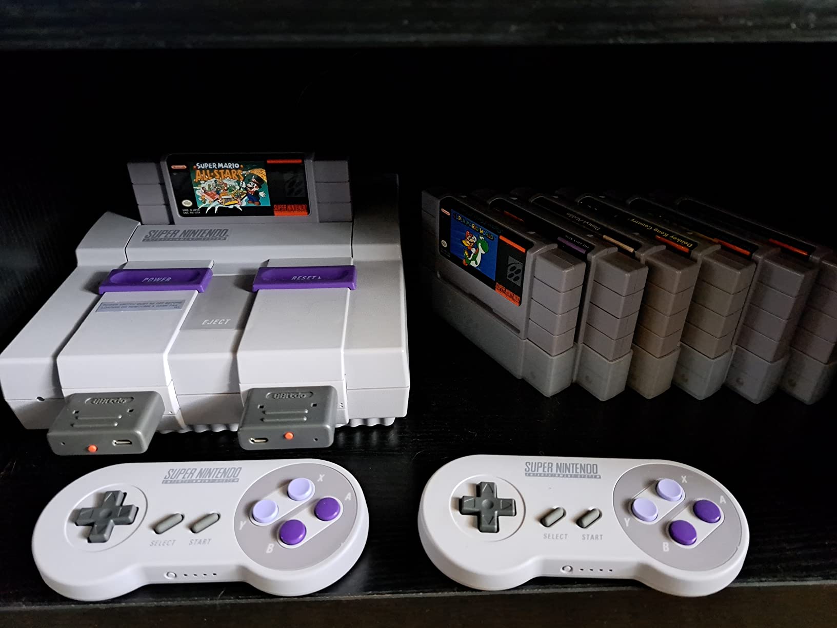 8BitDo SNES SFC Wireless Bluetooth Retro Receiver Adapter Compatible with DualShock 3, DualShock 4, Wiimote, Wii U Pro, Switch Joy-Cons, Switch Pro Bluetooth Controllers customer photo 2