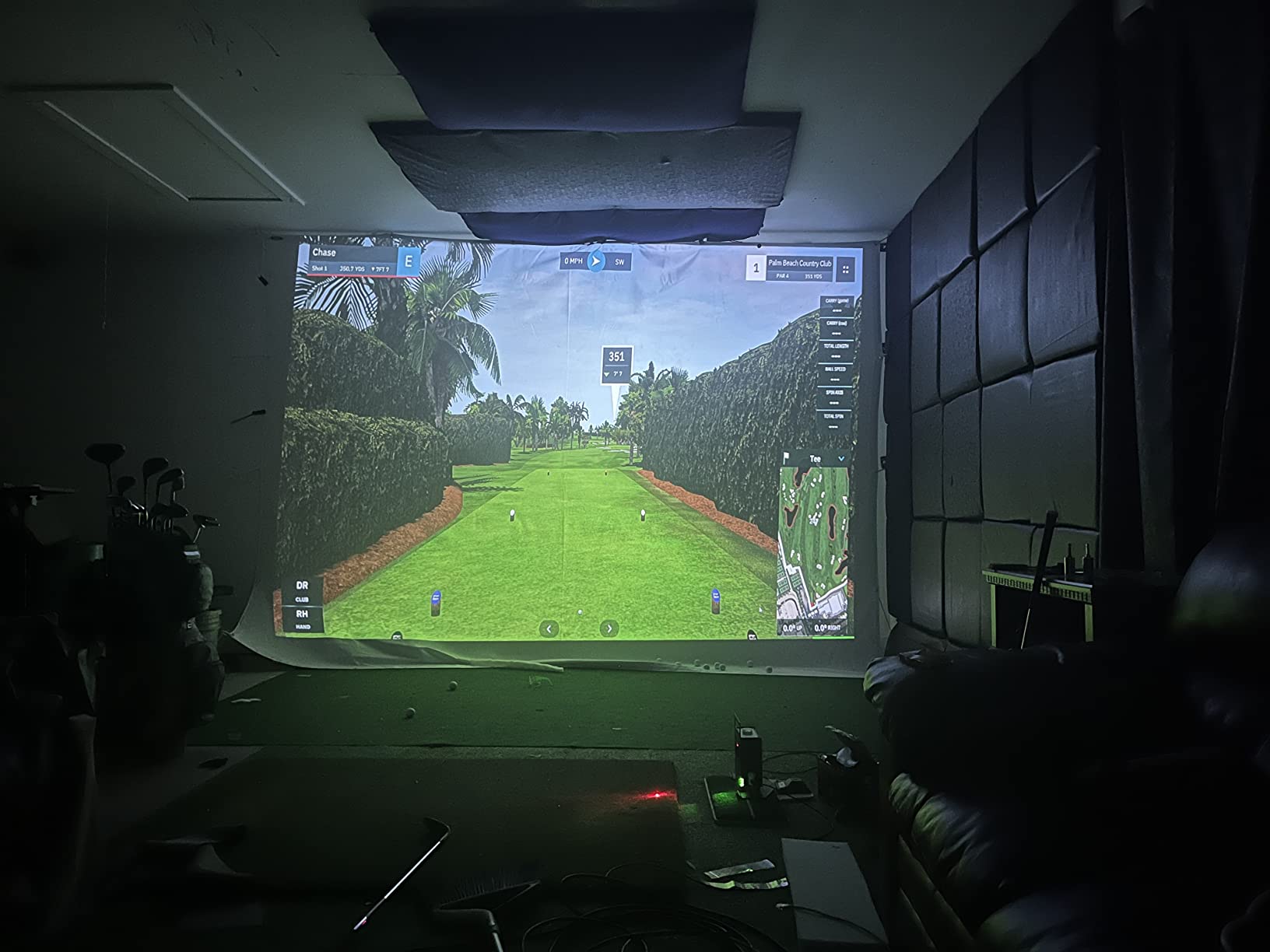 SKYTRAK Golf Launch Monitor | Photometric Technology for Ball Speed, Carry & Total Distance, Spin Rates, Launch & Shot Shape Data | Golf Simulator & Practice customer photo 2