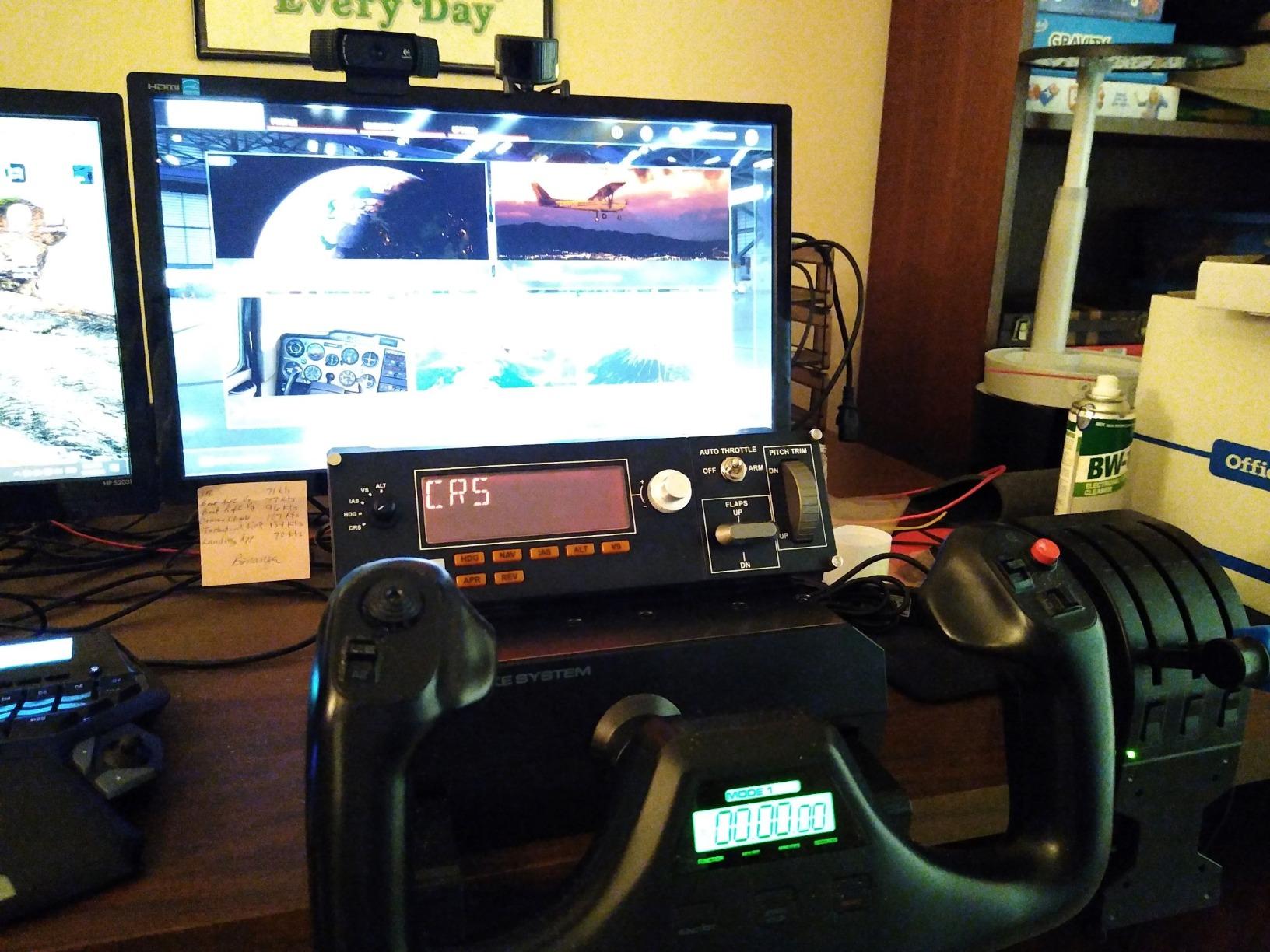 Logitech G USB G Pro Flight Multi Panel customer photo 2
