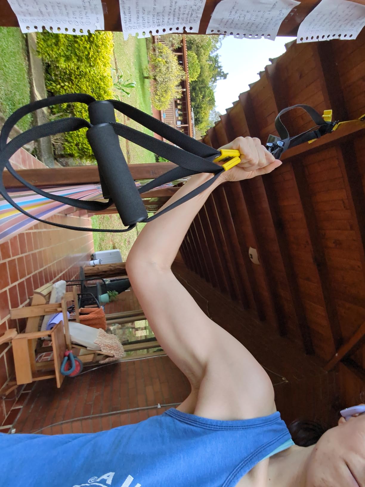 TRX GO Suspension Trainer, At Home, Portable Gym Workout, For Strength Training, Full Body Exercise Equipment customer photo 1