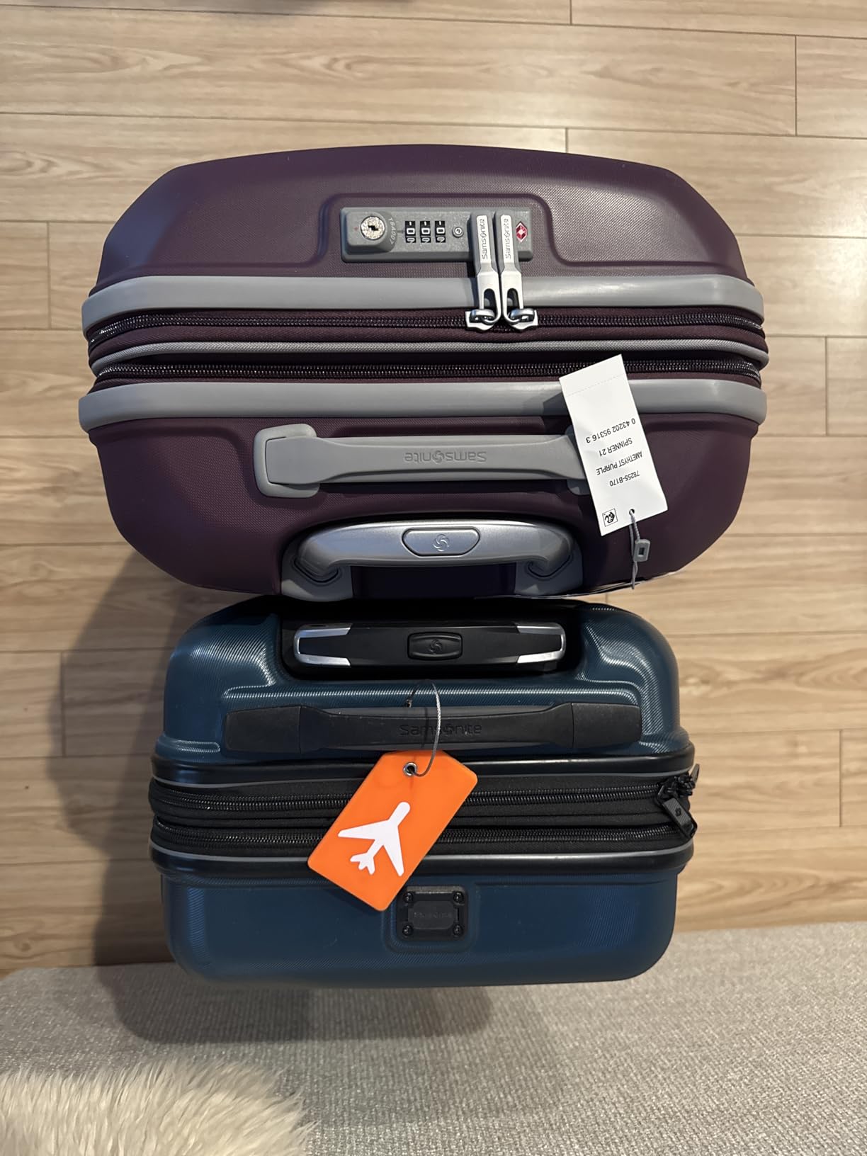 Samsonite Freeform Large Checked Luggage with Dual 360° Spinner Wheels - TSA Lock, Airline-Approved - Lightweight Durable Polypropylene Expandable Hardshell - Black customer photo 2