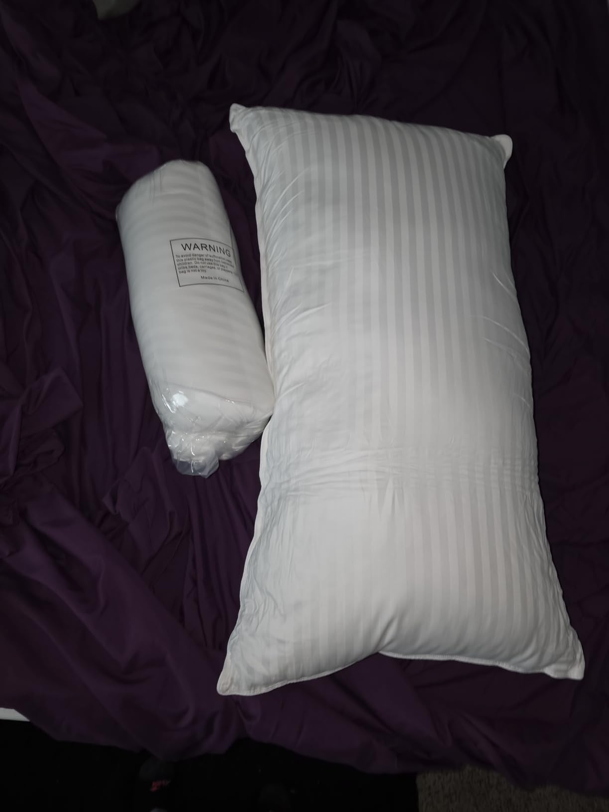 Beckham Hotel Collection Bed Pillows Standard/Queen Size Set of 2 - Original Soft Down Alternative Pillow for Sleeping - Soft Support for Back, Stomach or Side Sleepers customer photo 2