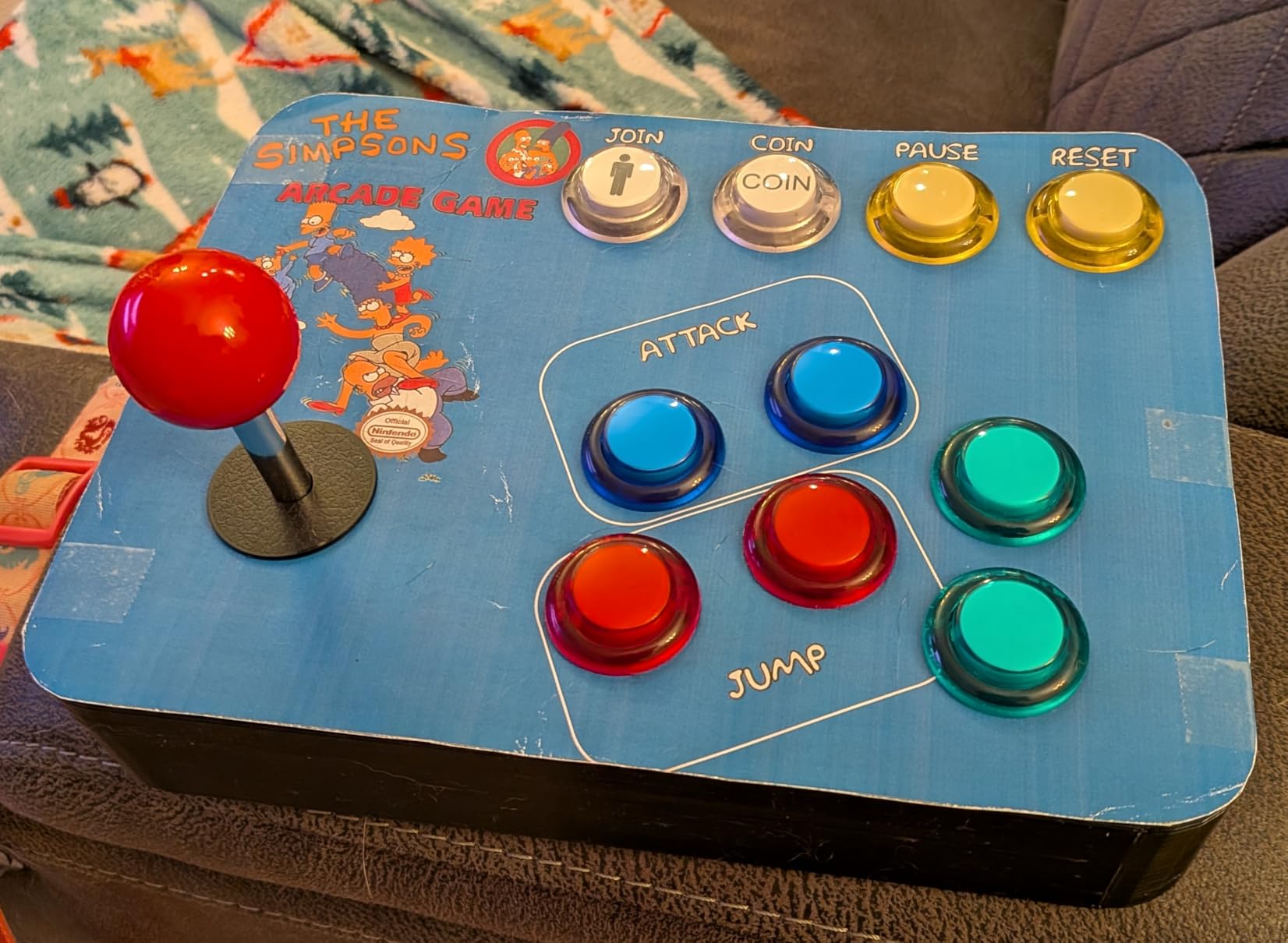 EG STARTS Arcade Buttons 1 Player DIY Kit Joystick 5V LED Arcade Button for Arcade Stick PC Games Mame Raspberry pi customer photo 2