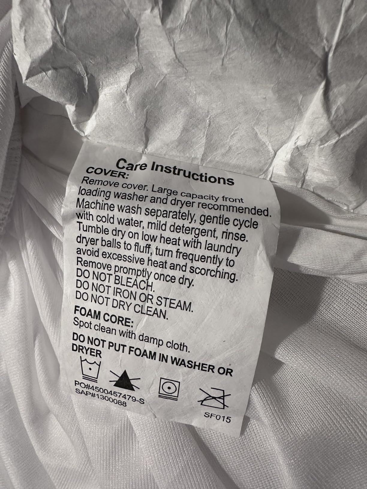 Sleep Innovations Dual Layer 4 Inch Memory Foam Mattress Topper, Queen Size, Ultra Soft Support, 3 Inch Cooling Gel Memory Foam Plus 1 Inch Fluffy Pillow Top Cover customer photo 2