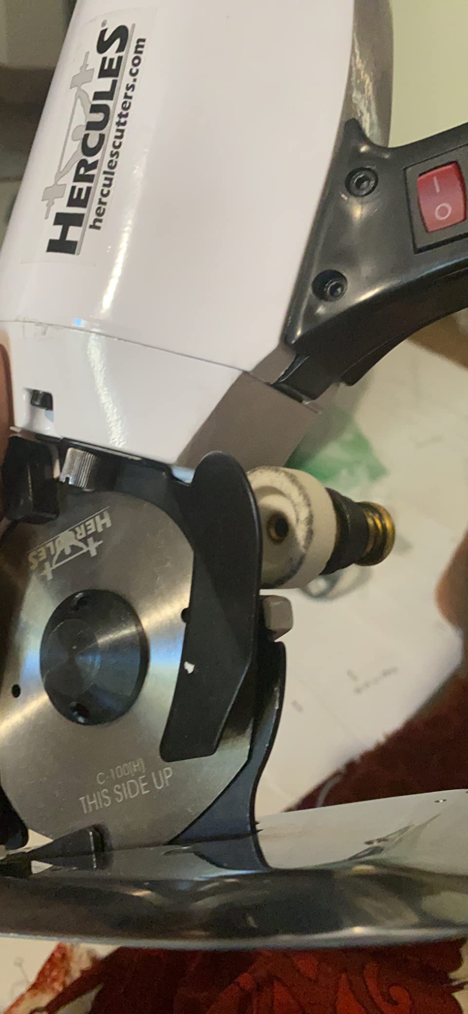 Hercules HRC-100 Octagonal Knife Cloth Cutting Machine- 4