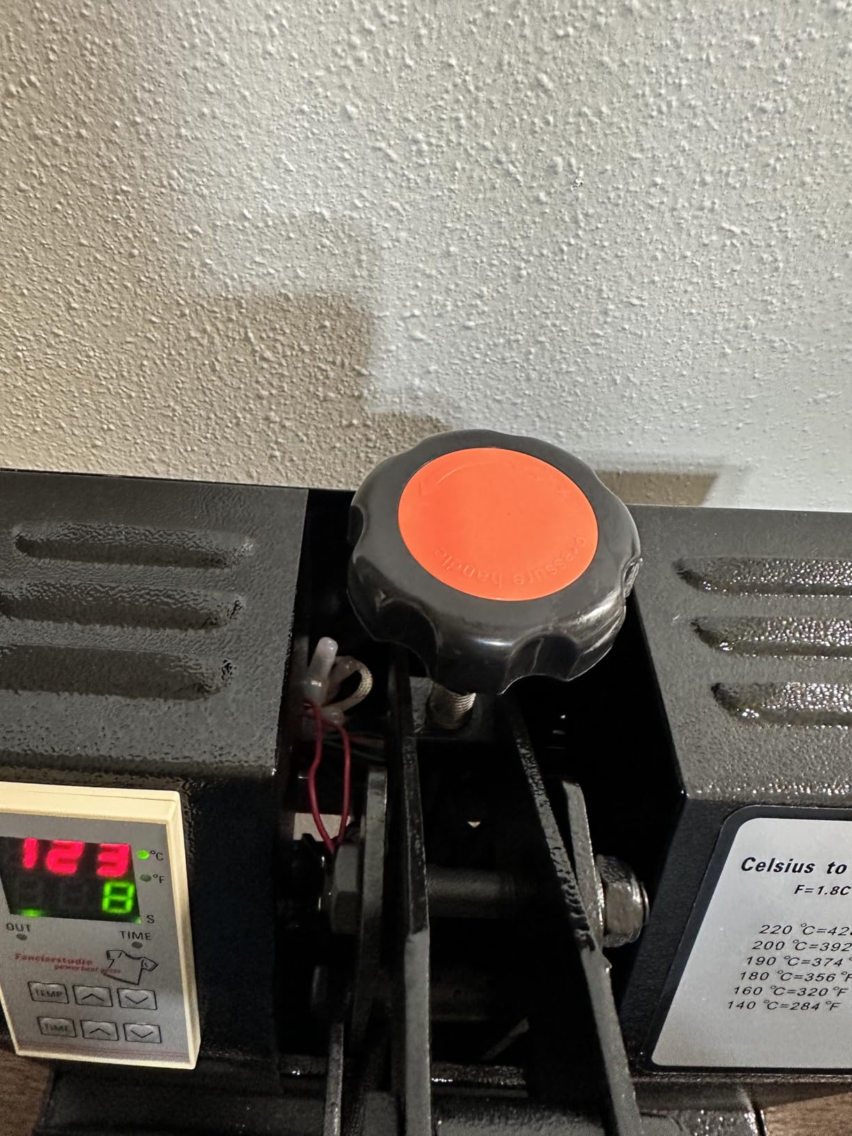 Fancierstudio Heat Press 16x20 Lower Platen Pull Out 5.5