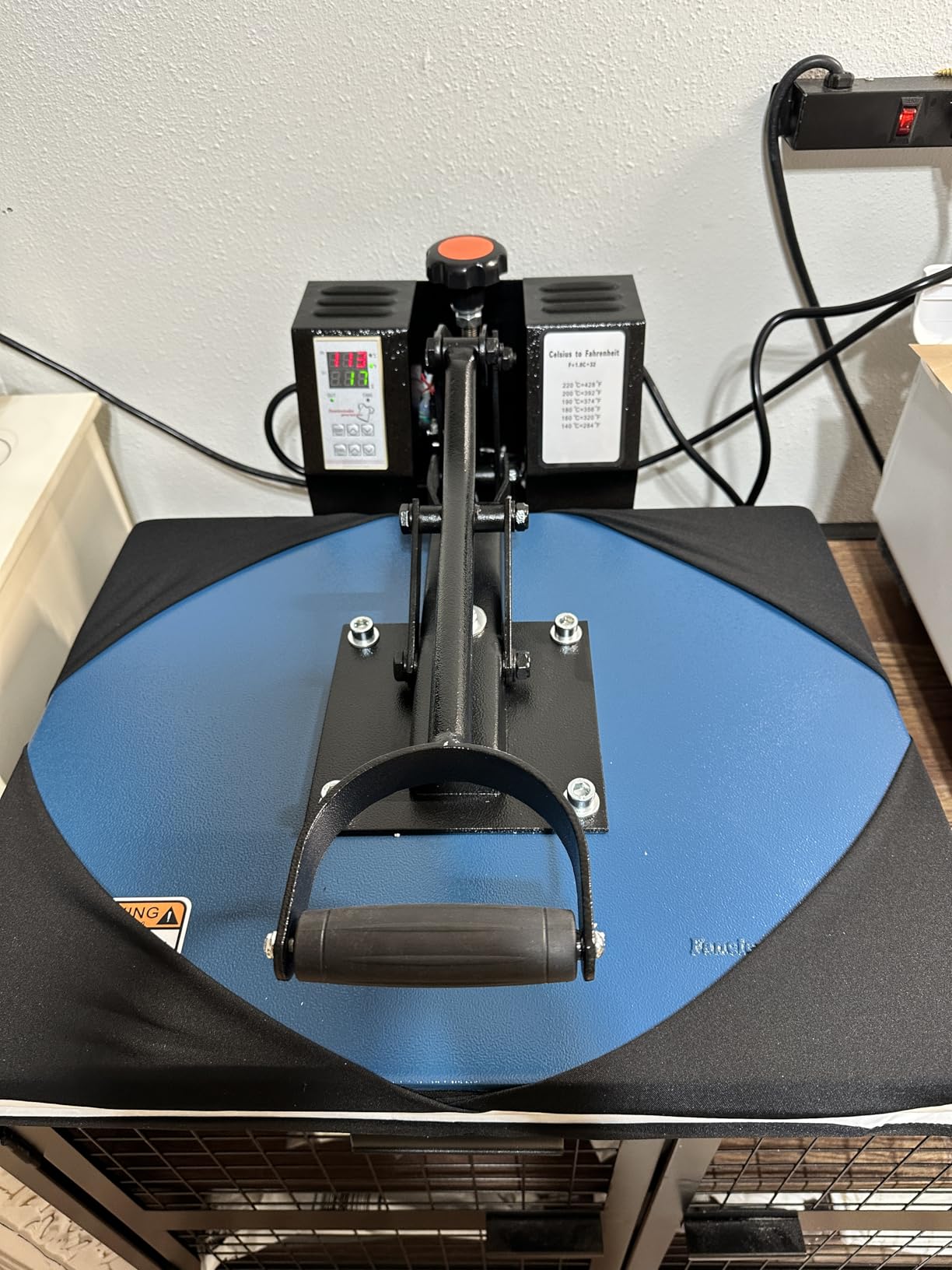 Fancierstudio Heat Press 16x20 Lower Platen Pull Out 5.5