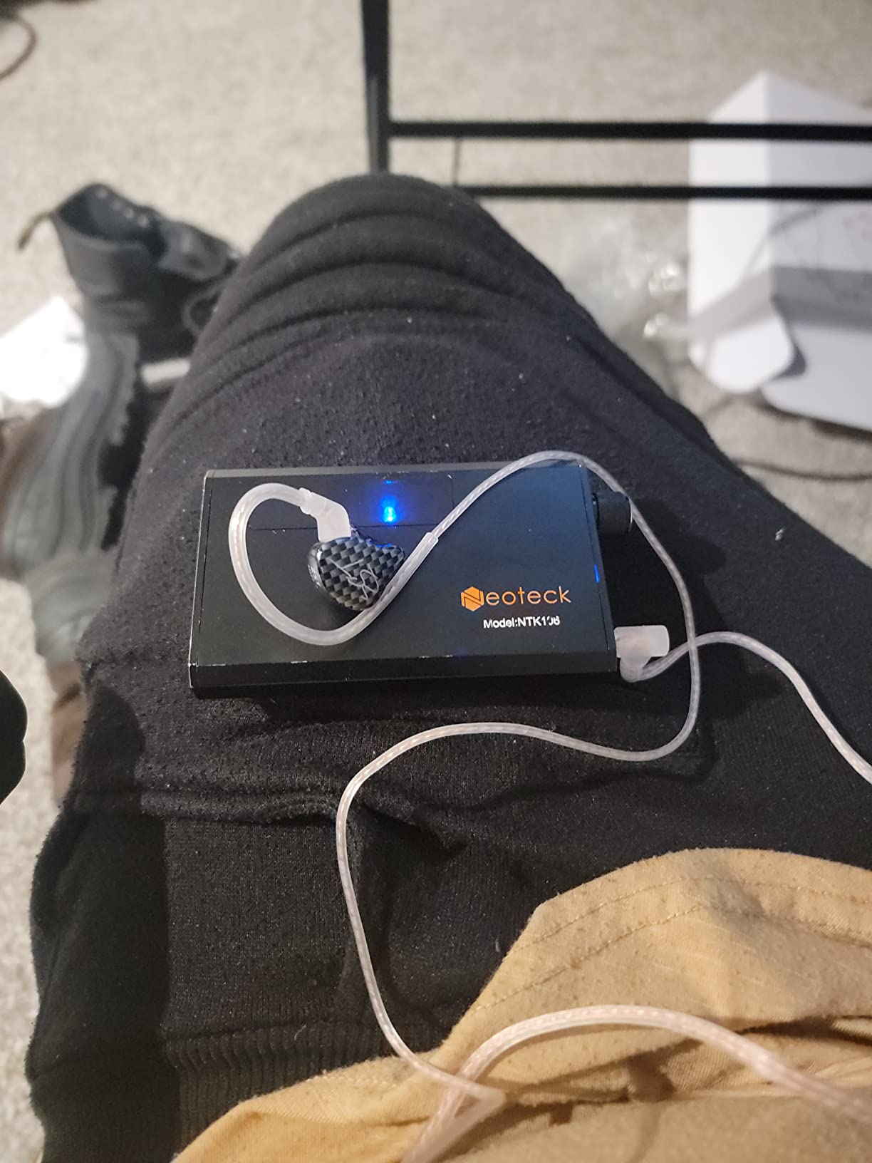 KZ ZST Pro Dynamic Hybrid Dual Driver in-Ear Headphones (Black Without Mic) customer photo 2