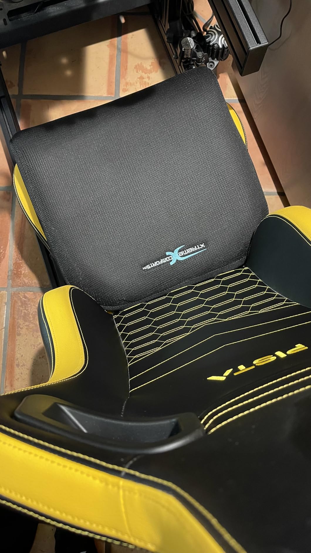 Xtreme Comforts Seat Cushions | Office Chair Cushions for Desk, Car, Wheelchair| Ergonomic Memory Foam Seat Cushion for Support & Comfort | Helps Improve Sitting Posture for Work & Body Relief (1 Pc) customer photo 2