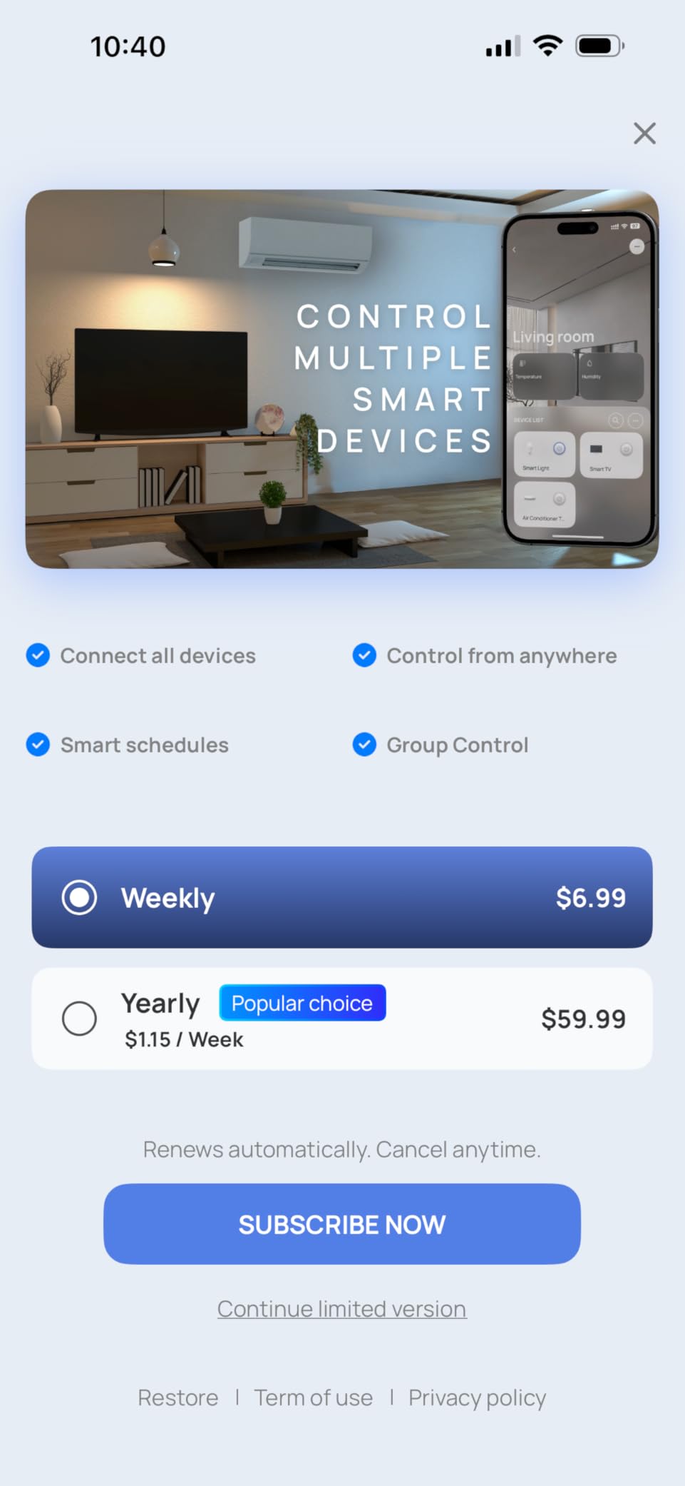 Sensi Smart Thermostat, 100 Years Of Expertise, Wi-Fi, Data Privacy, Programmable, Easy DIY Install, Works With Alexa, Energy Star Certified, Mobile App, ST55 customer photo 2