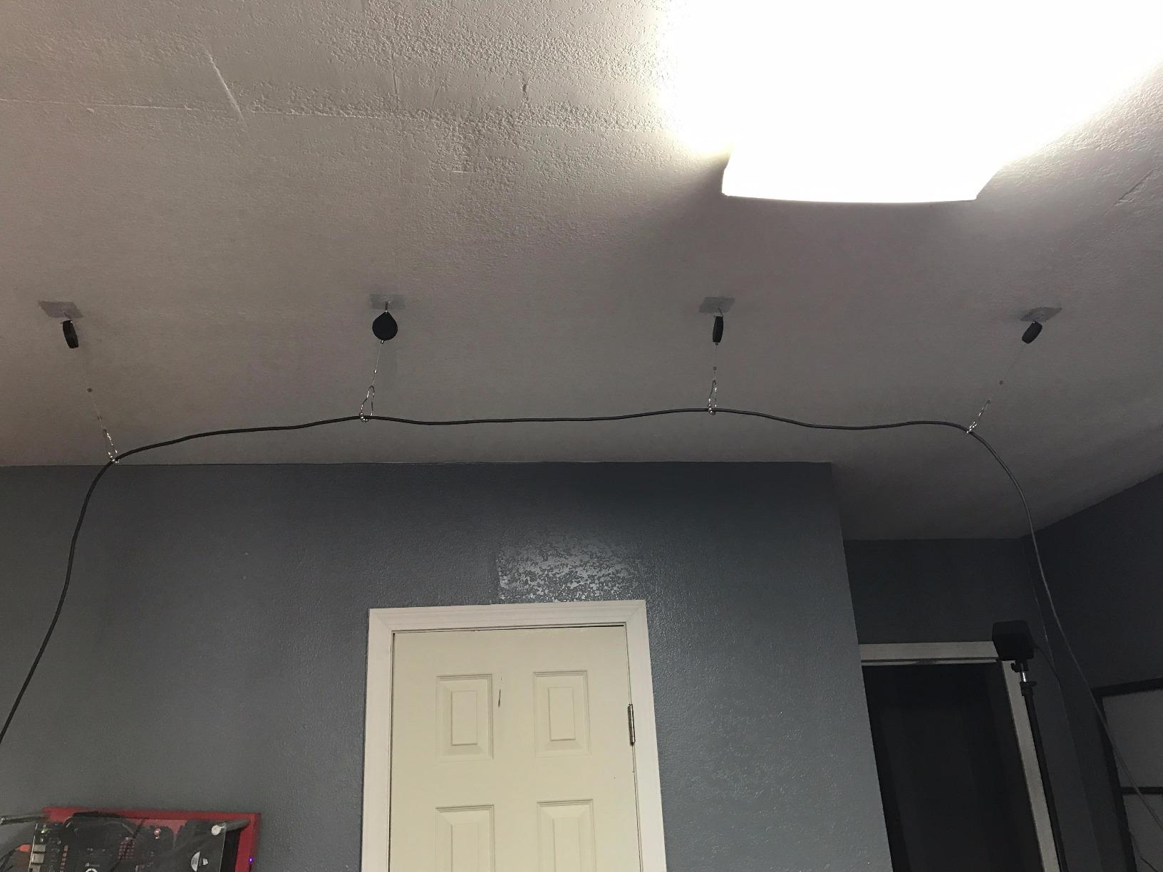 (6 Sets) Orzero VR Cable Management Compatible for Quest 3S/Quest 3/Quest 2/Quest/Rift S/Valve Index/HTC Vive/Sony PlayStation or Other Wired PCVR Games Retractable with Lanyards and Adhesive Hooks customer photo 1